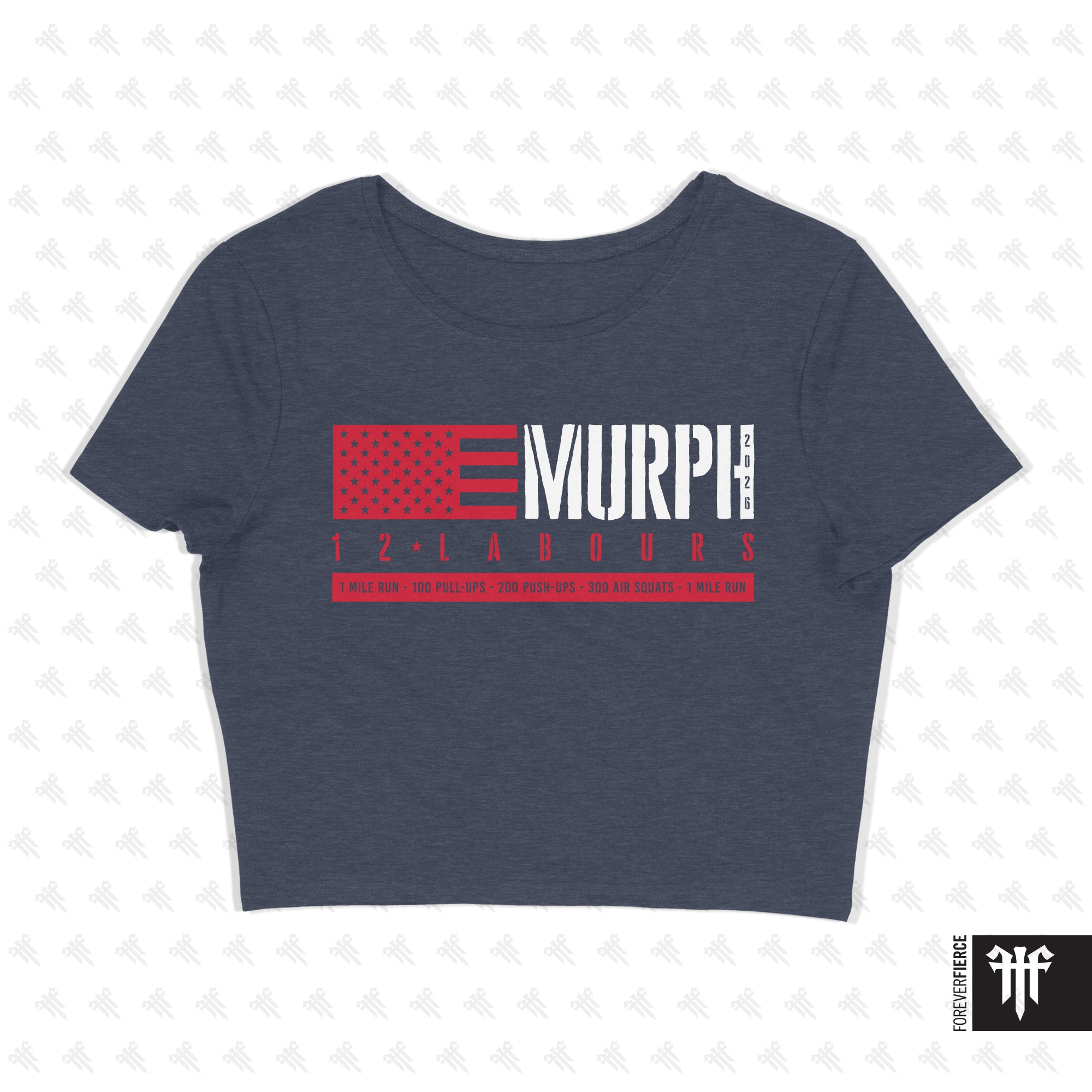 12 Labours Columbia April 2026 Womens Crop Tee