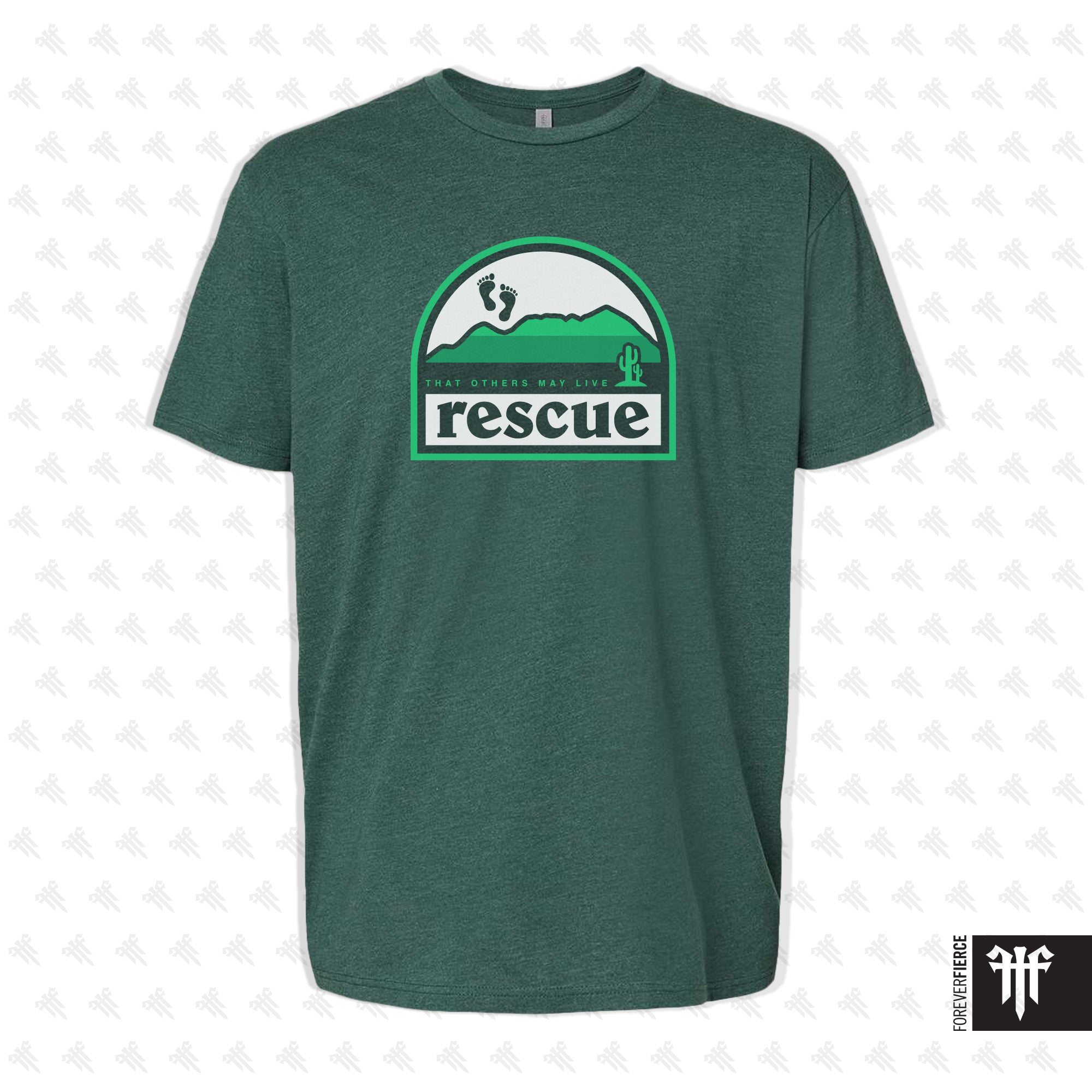 Rescue November 2025 Green Unisex Tee