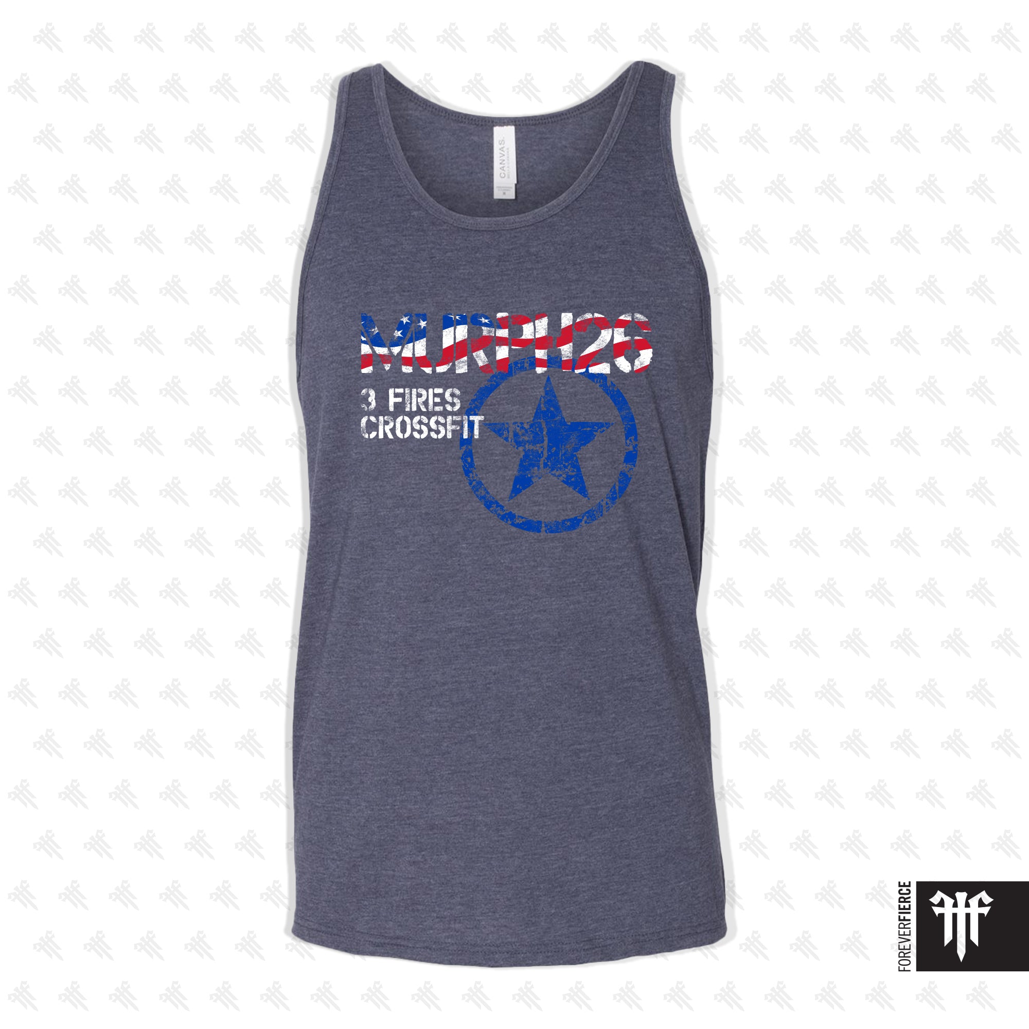 3 Fires CrossFit April 2026 Mens Tank