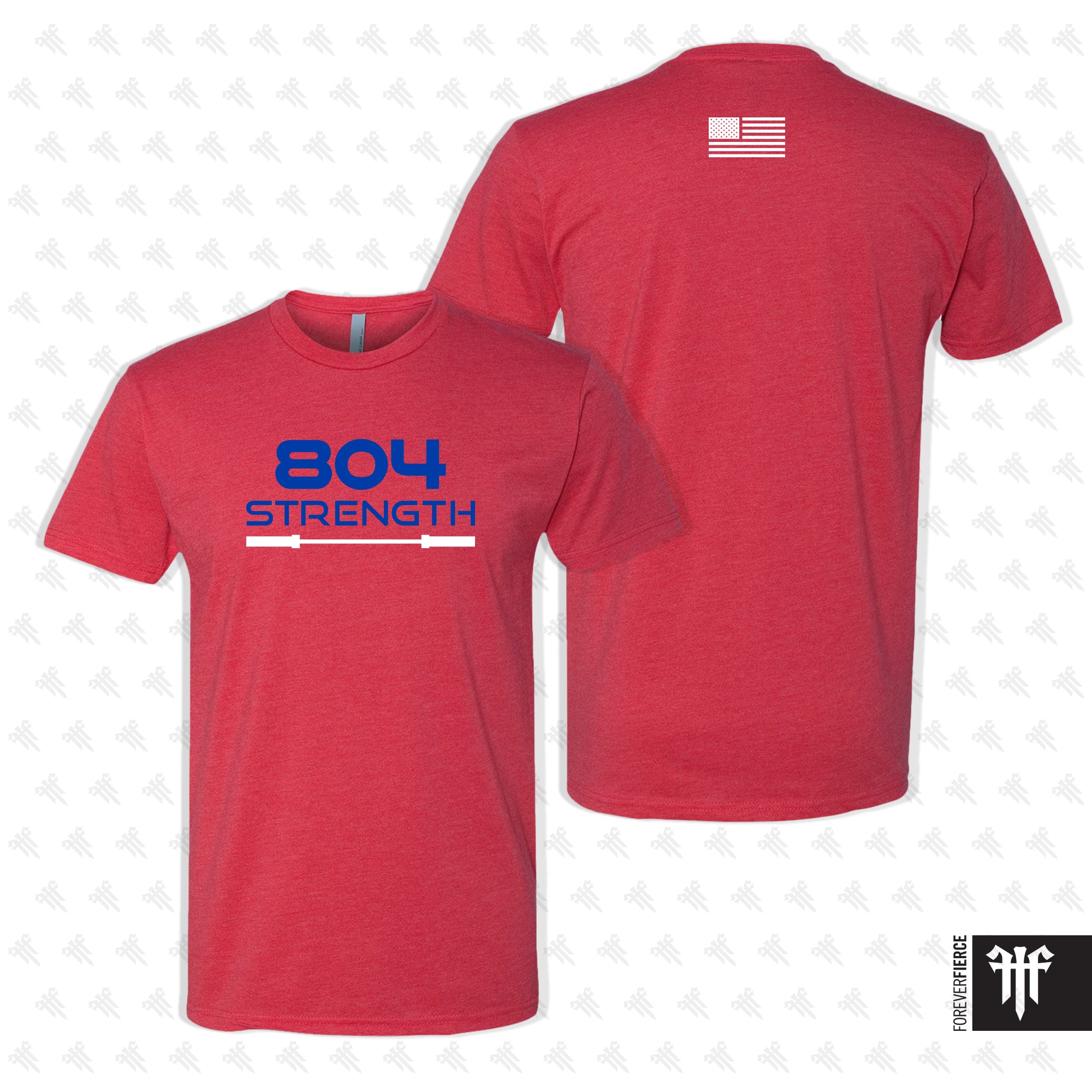 804 Strength June 2026 Red Tee