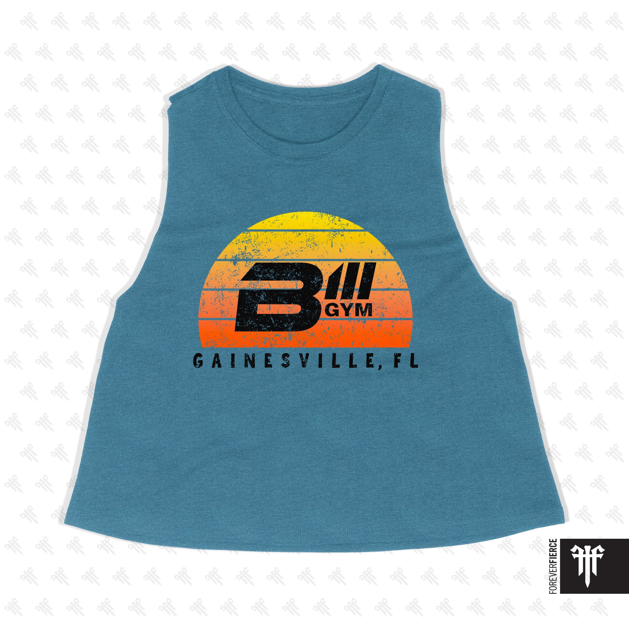 B3 Gym June 2026 Womens Crop Tank