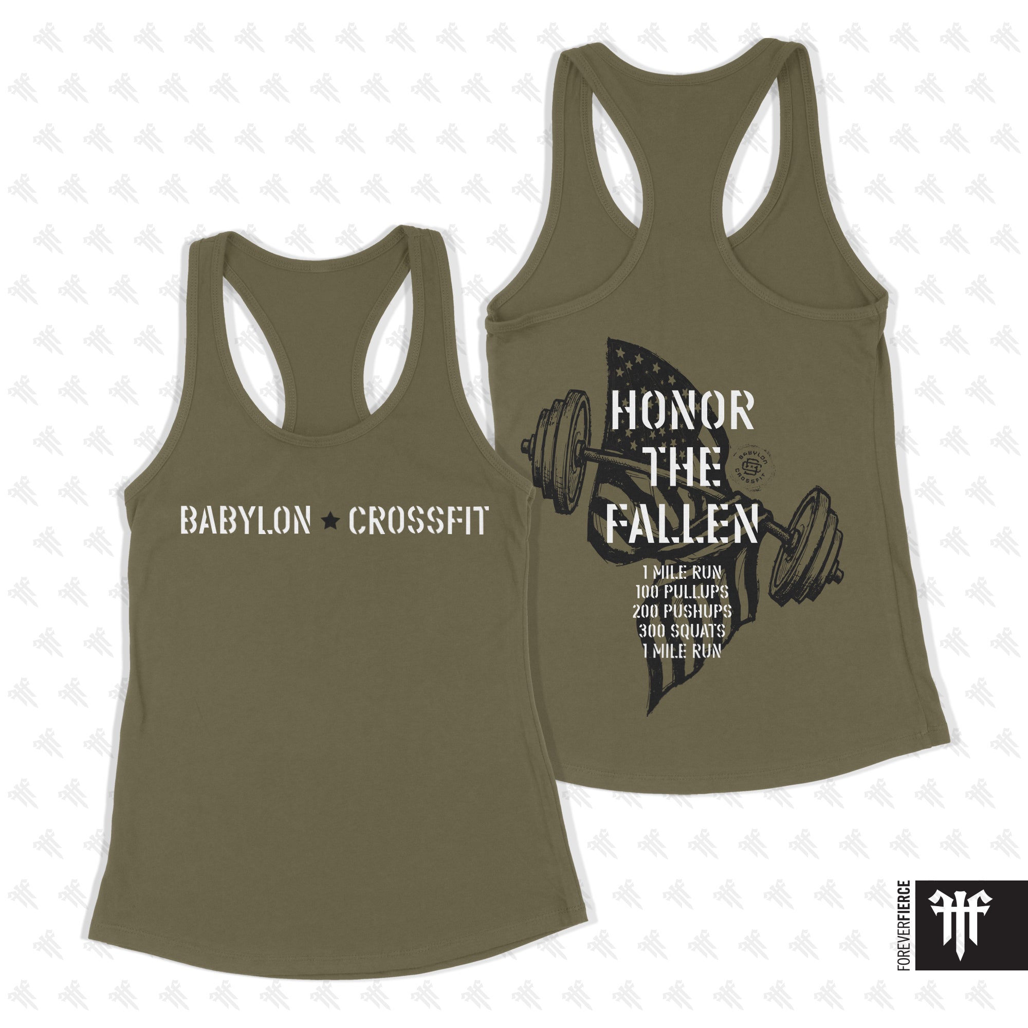 Babylon CrossFit April 2026 Womens Racerback