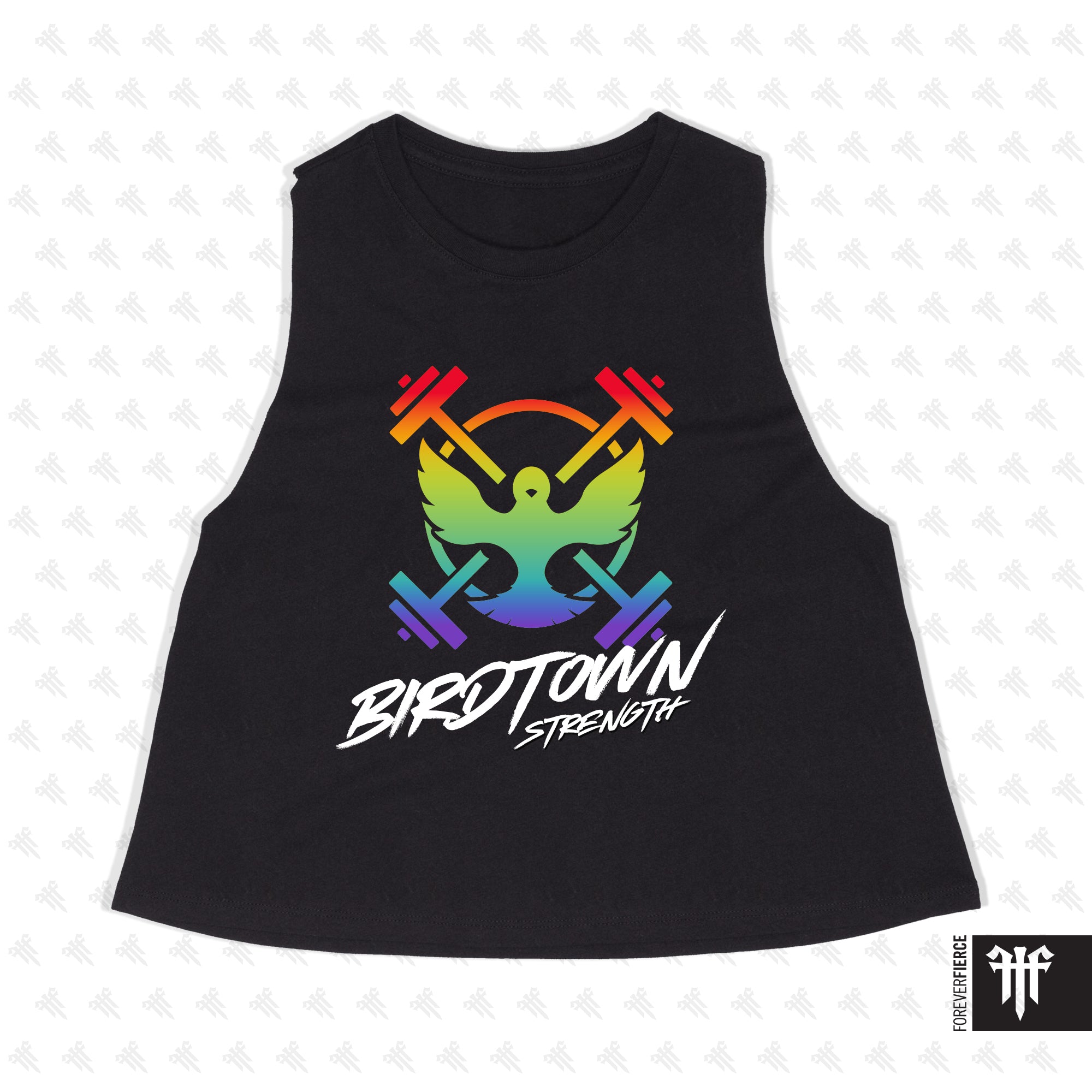 Birdtown Strength May 2026 Womens Crop Tank