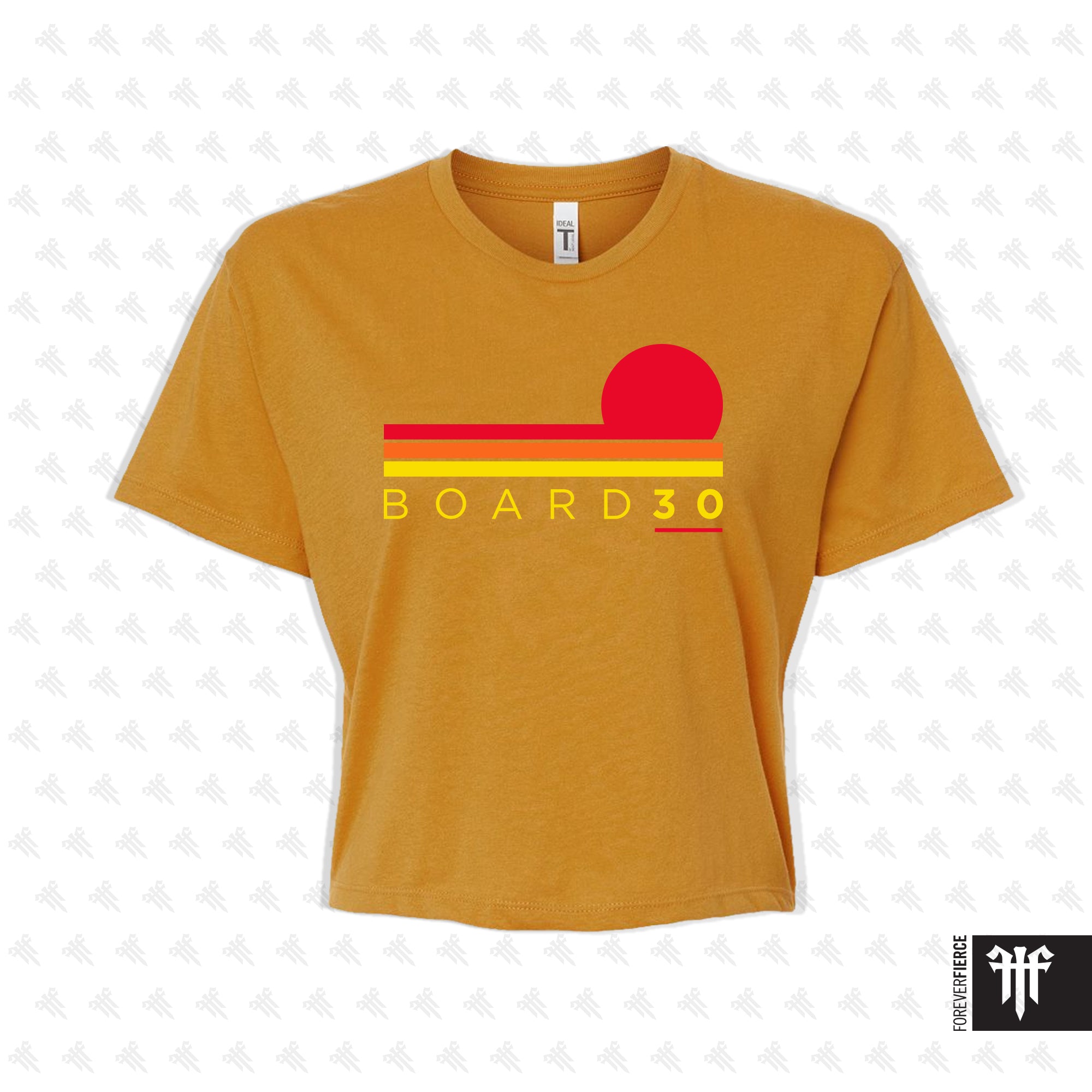 Board 30 June 2026 Womens Crop Tee