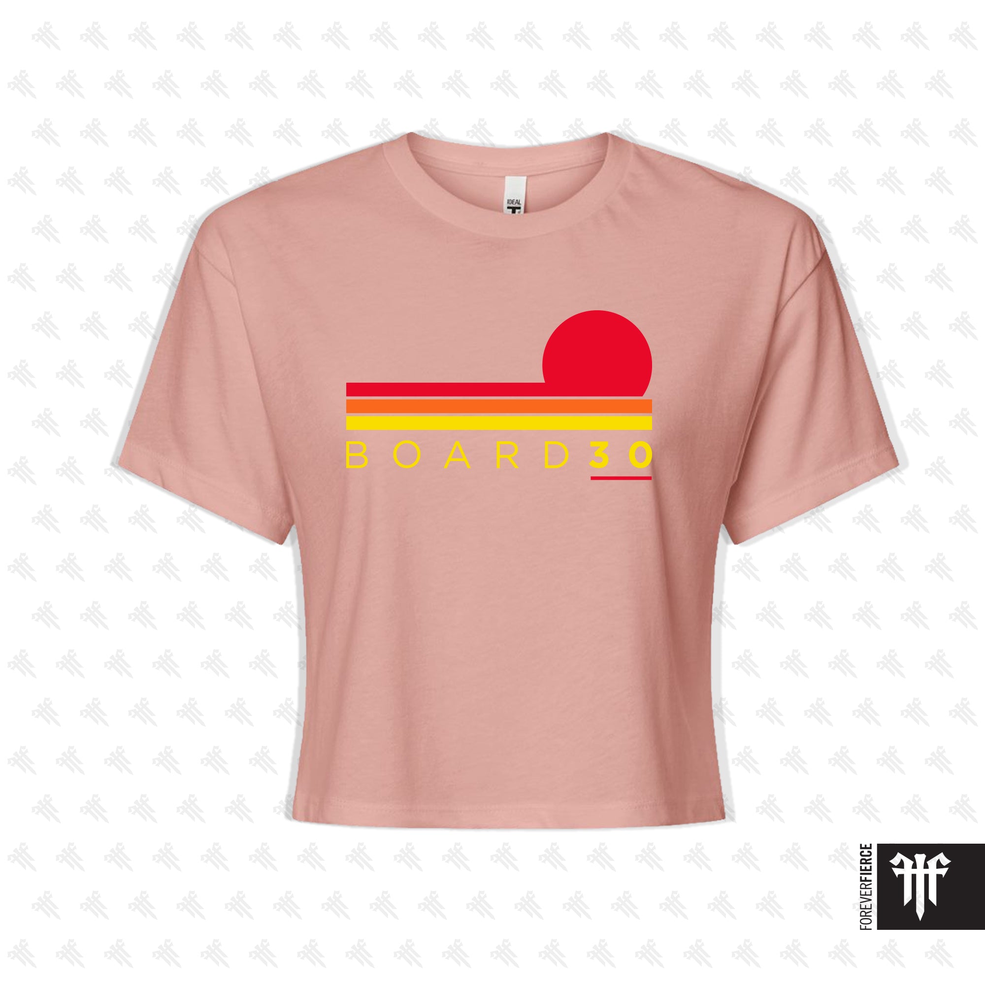 Board 30 June 2026 Womens Crop Tee
