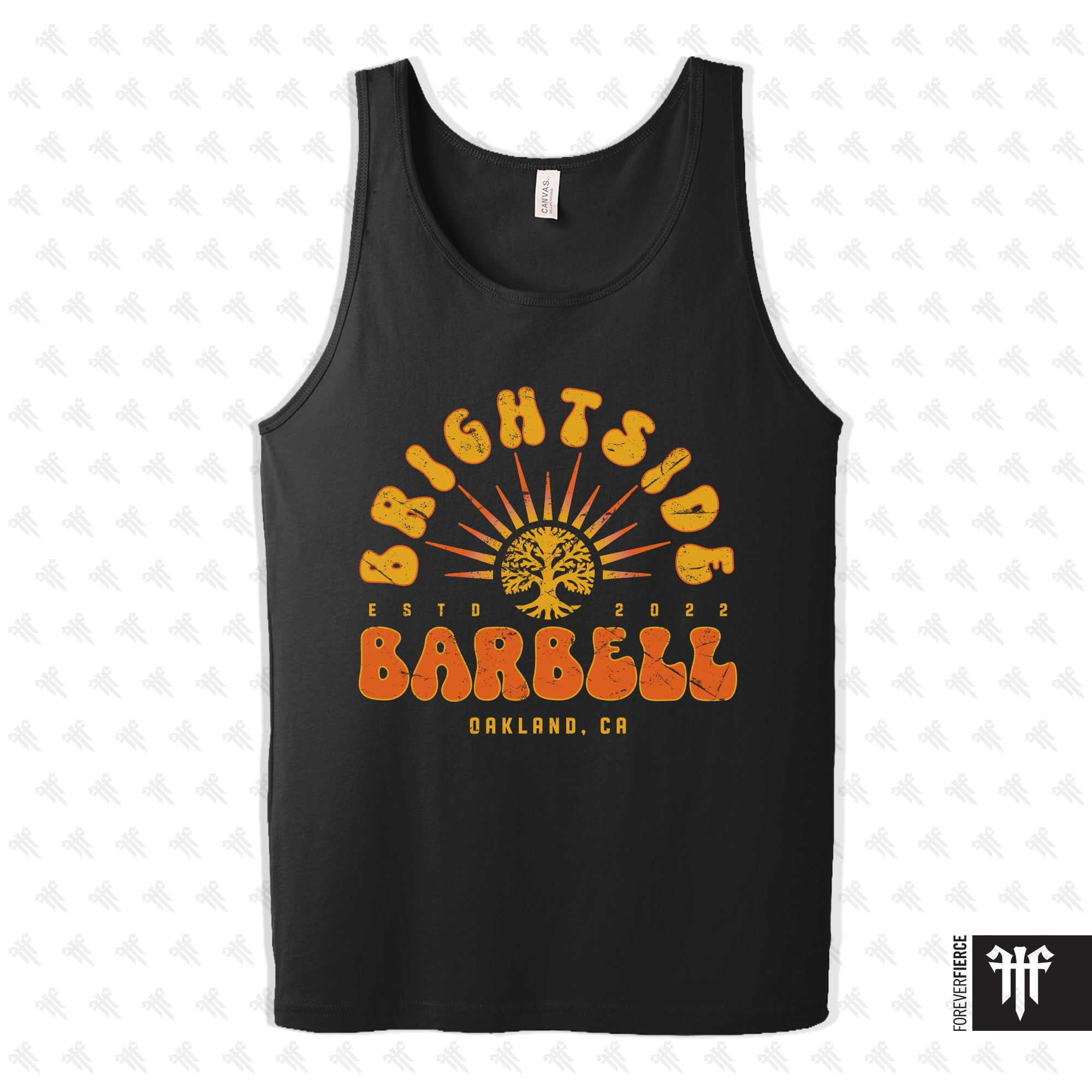 Brightside Barbell July 2026 Mens Tank - Black