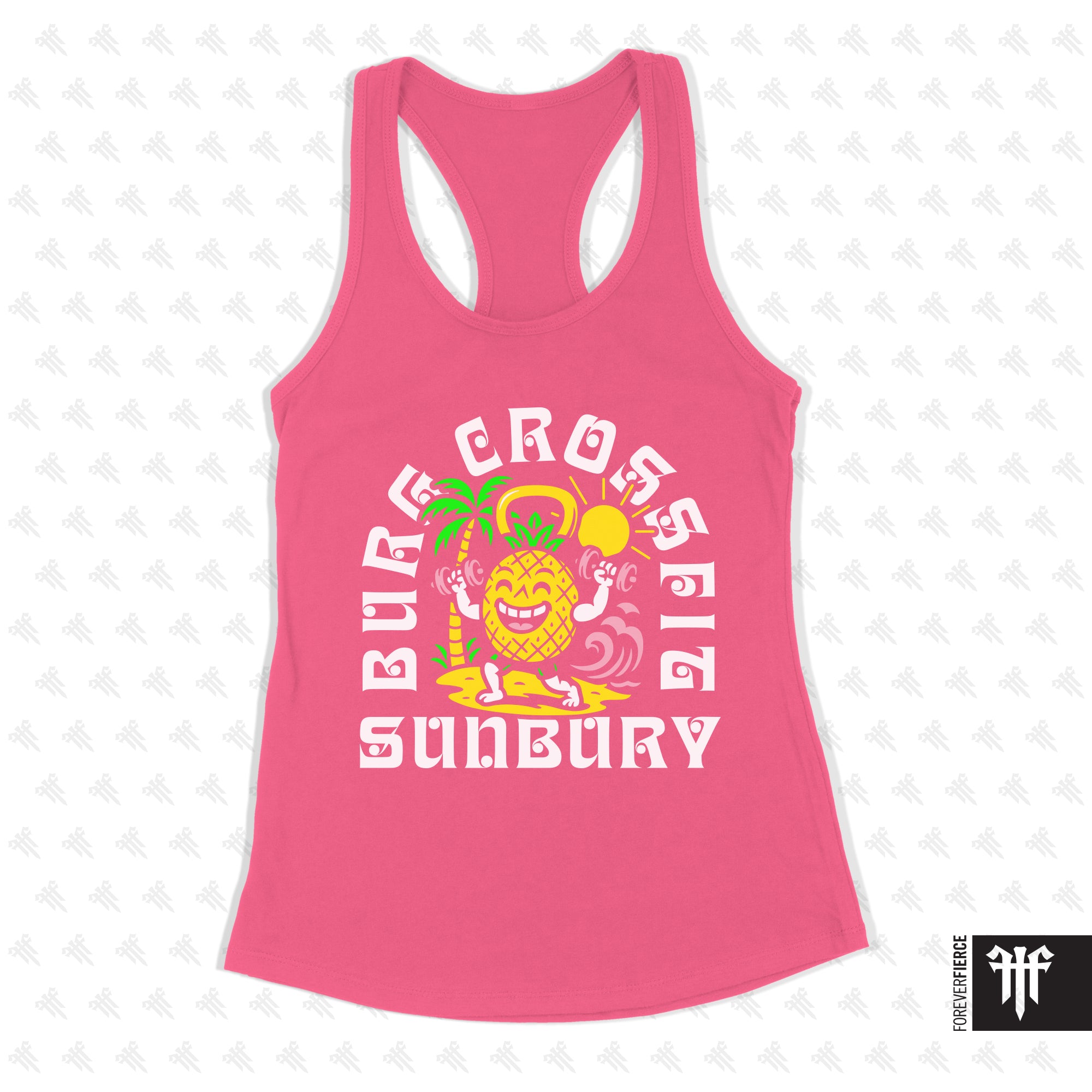 Burg Crossfit Sunbury June 2026 Womens Racerback