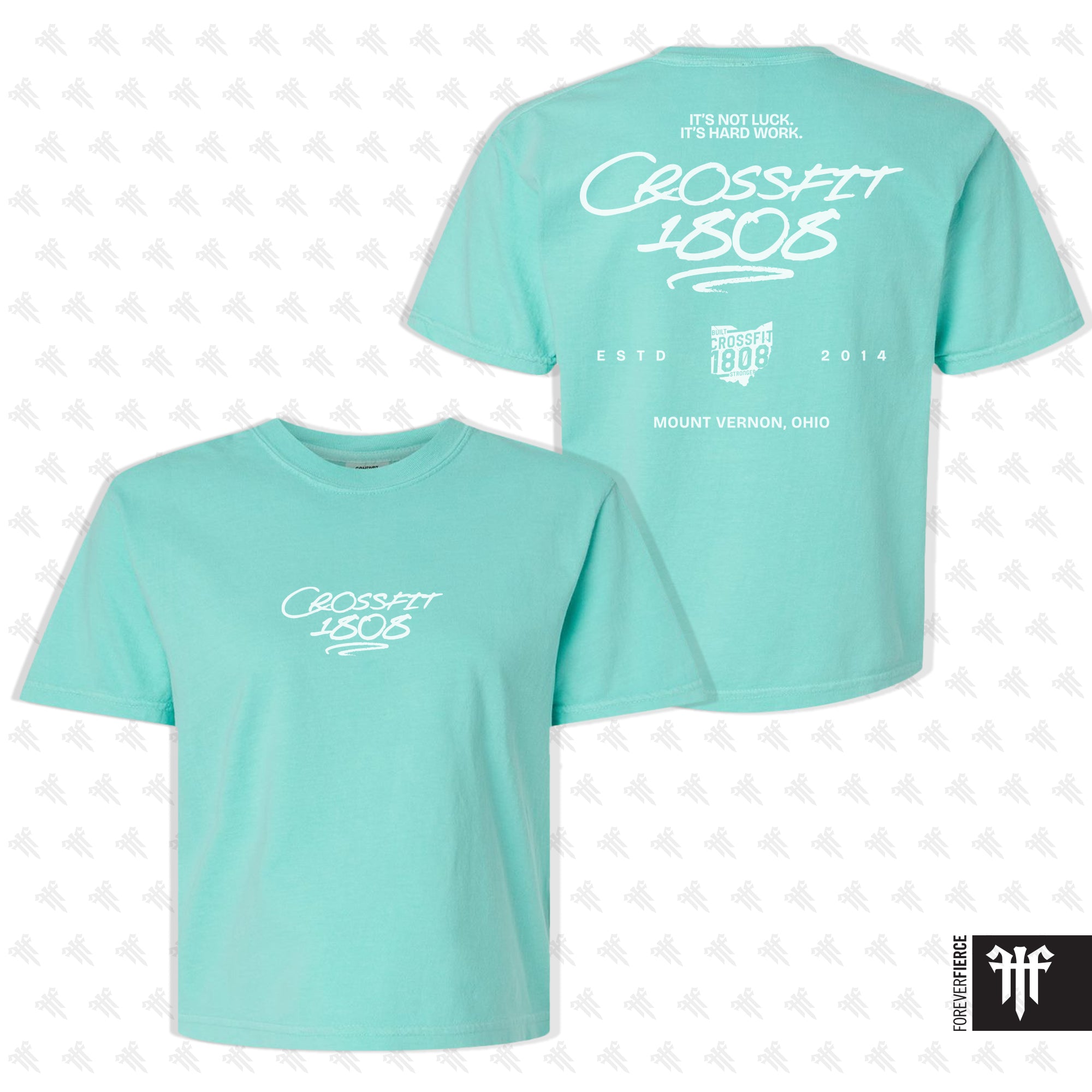 CrossFit 1808 March 2026 Womens Boxy Tee