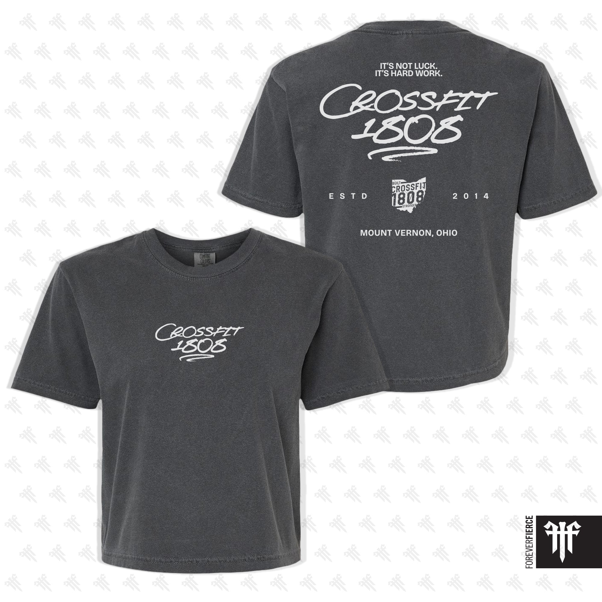 CrossFit 1808 March 2026 Womens Boxy Tee