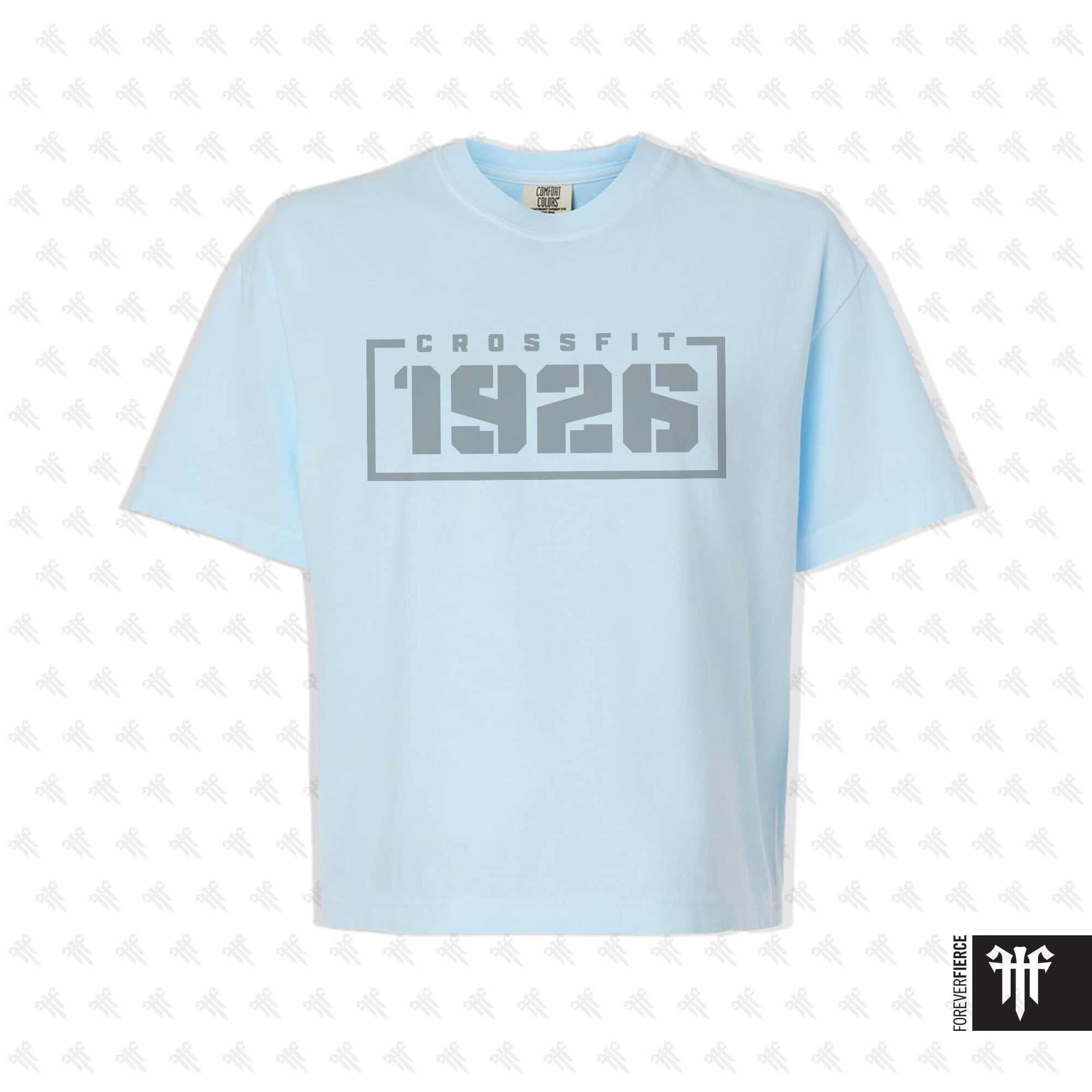 CrossFit 1926 June 2025 Comfort Colors Crop Tee