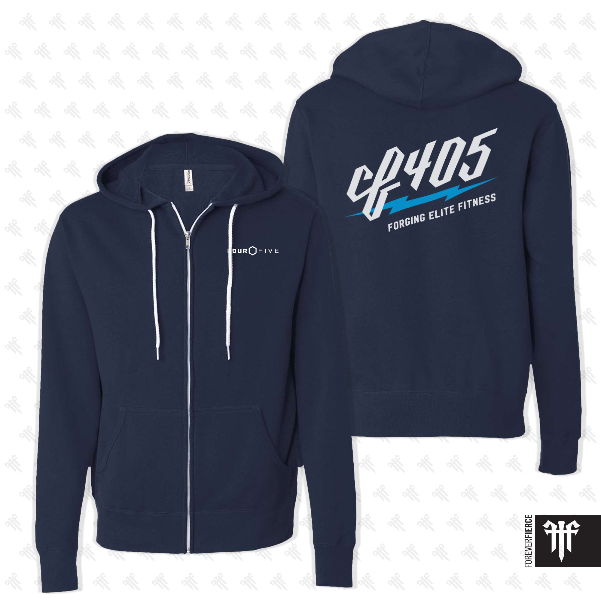 CrossFit 405 November 2025 Full-Zip Hoodie