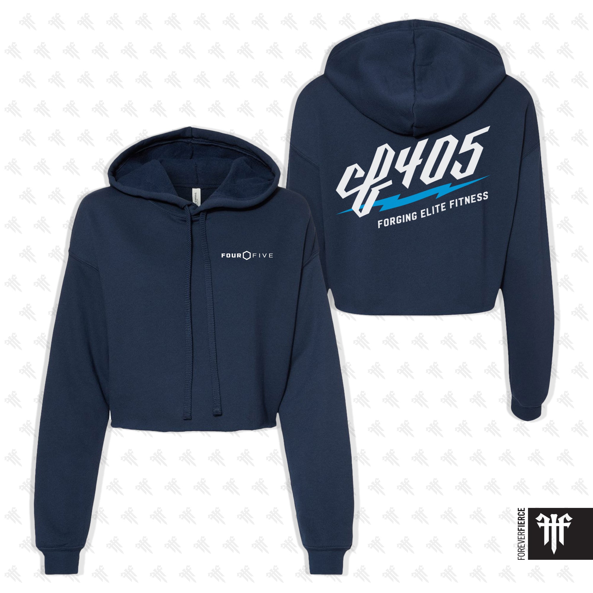 CrossFit 405 November 2025 Womens Crop Pullover