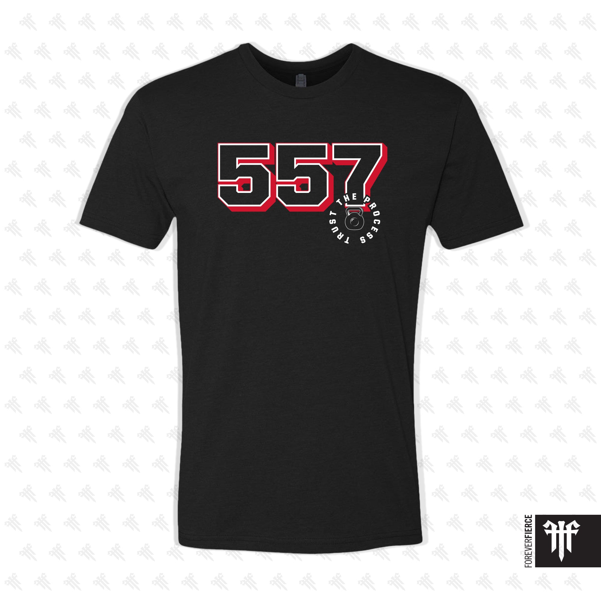 CrossFit 557 April 2026 Kettlebell Design Tee