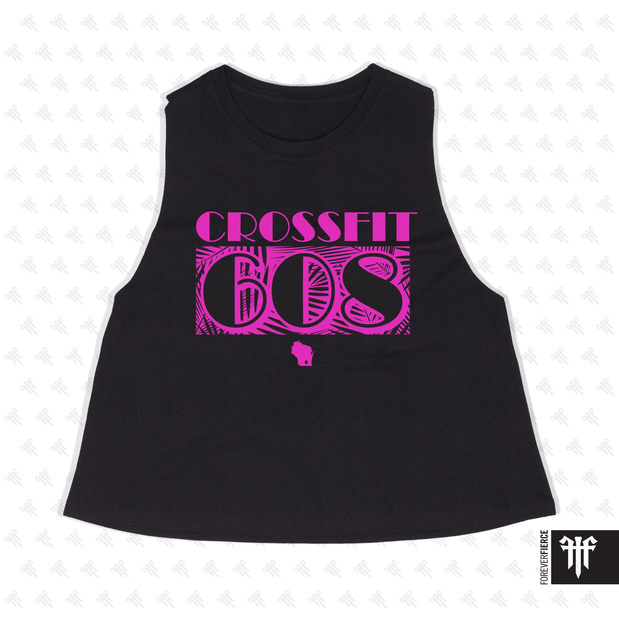 CrossFit 608 March 2026 Womens Crop Tank