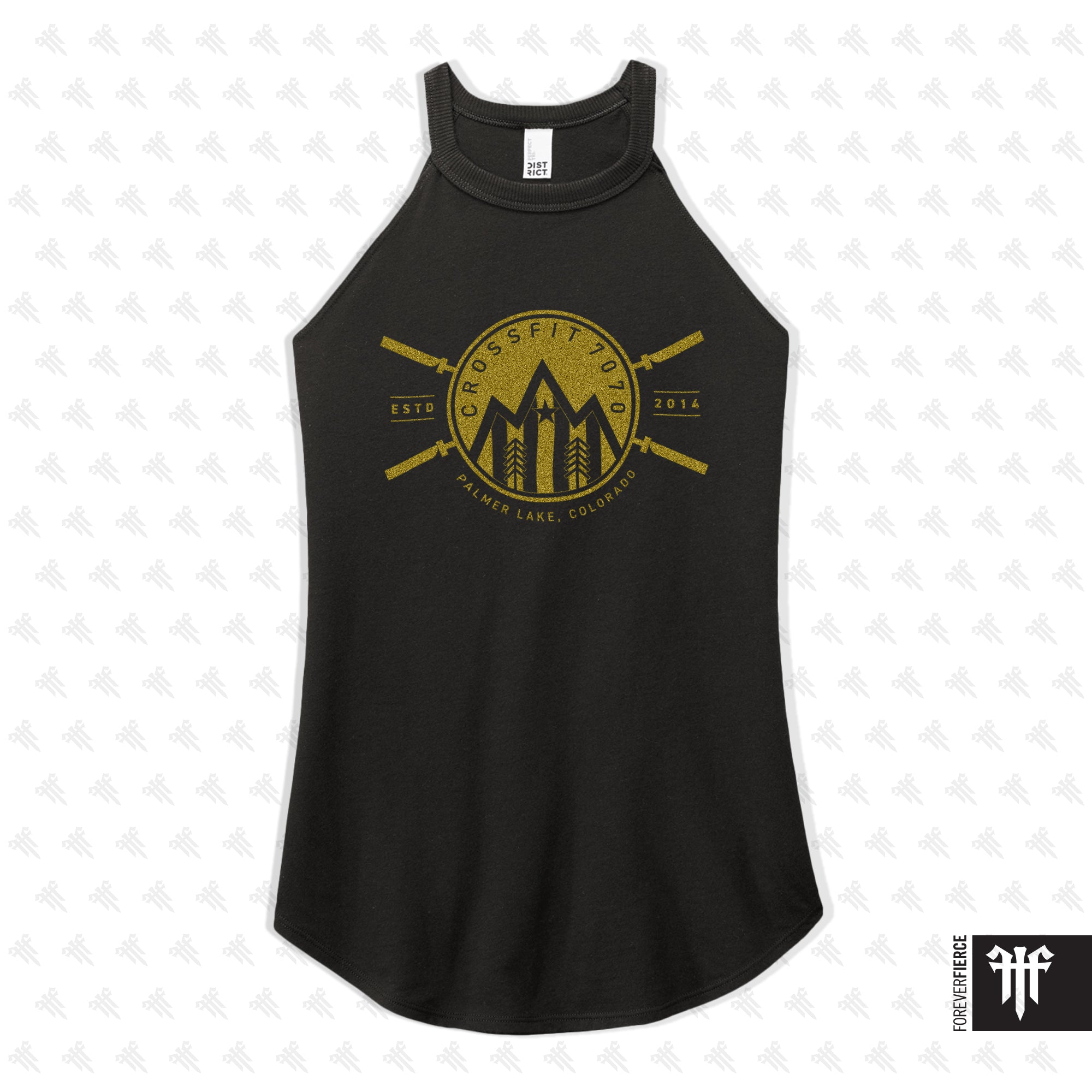 CrossFit 7070 October 2025 Womens Rocker Tank