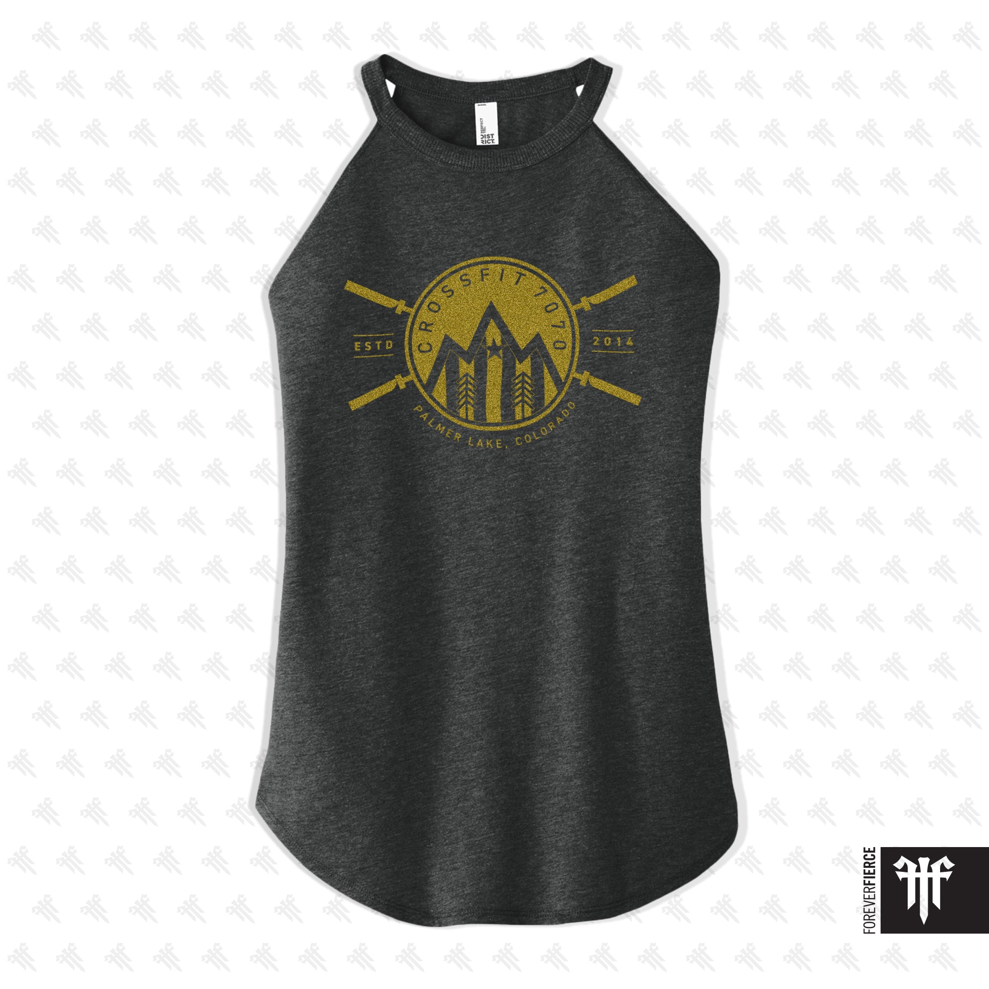 CrossFit 7070 October 2025 Womens Rocker Tank