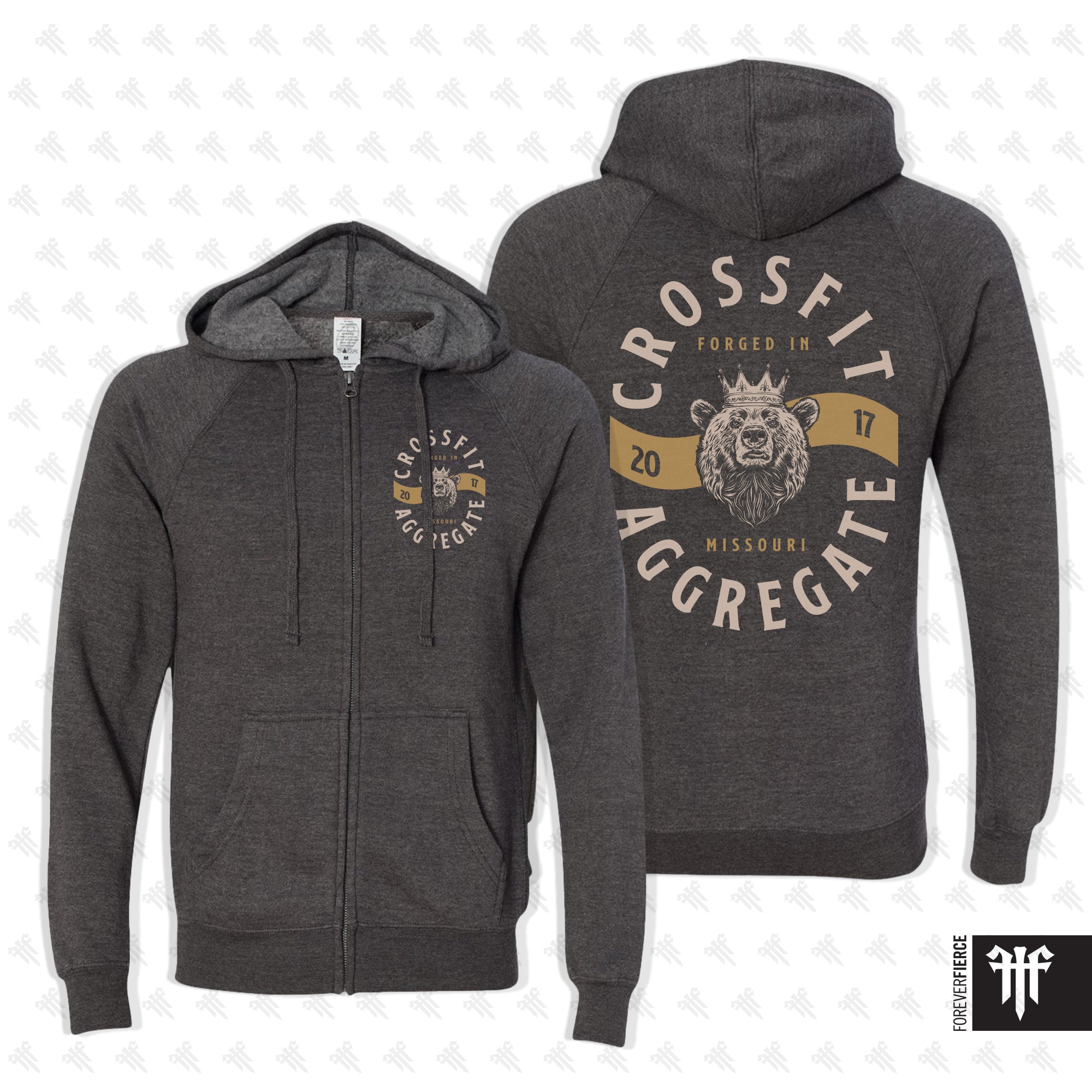 CrossFit Aggregate October 2025 Full-Zip Hoodie