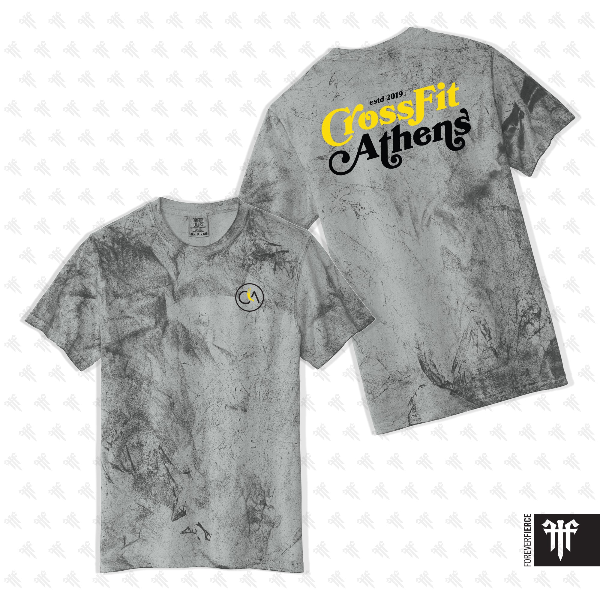 CrossFit Athens January 2026 Colorblast Tee