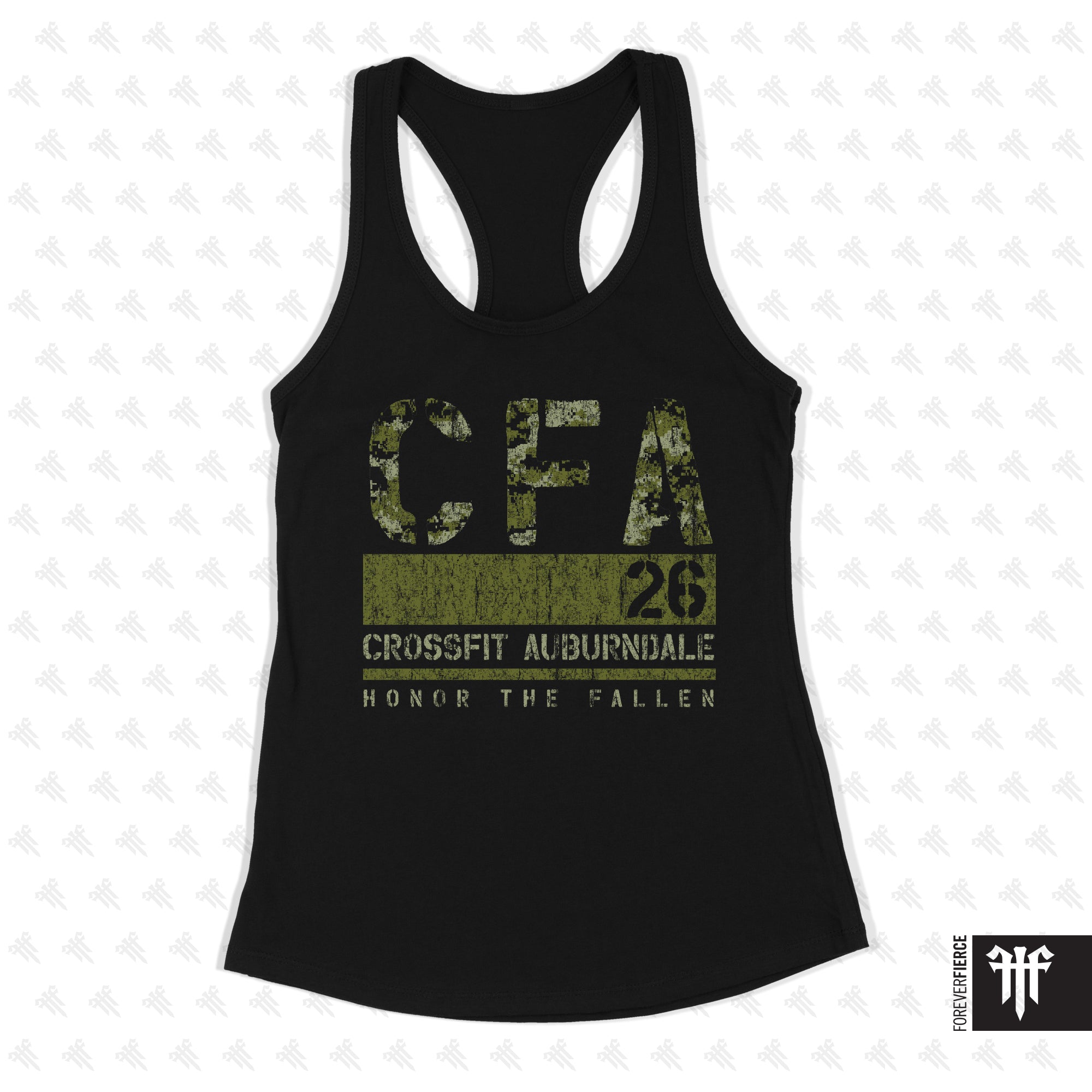 CrossFit Auburndale April 2026 Womens Racerback