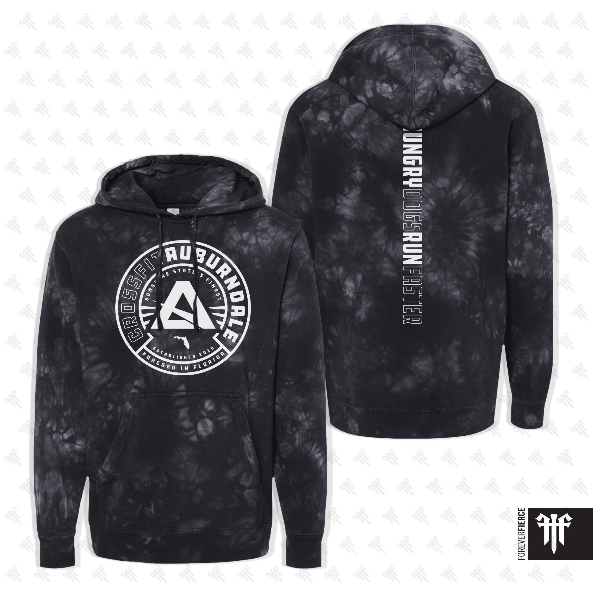 CrossFit Auburndale November 2025 Tie Dye Hoodie