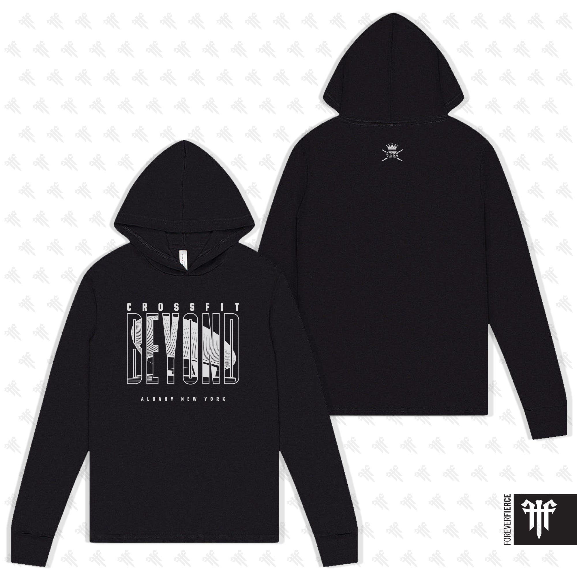 Beyond Longsleeve Hoodie Black