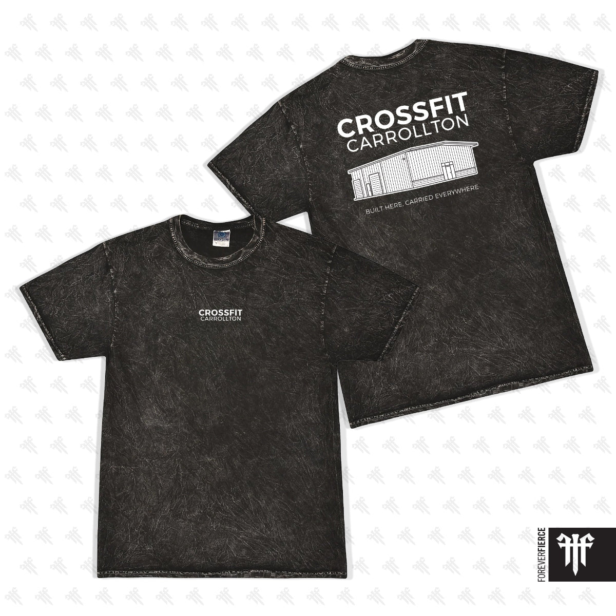 CrossFit Carrollton October 2025 Mineral Washed Tee
