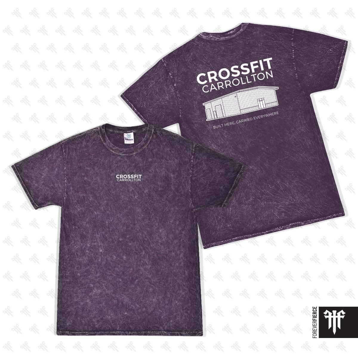 CrossFit Carrollton October 2025 Mineral Washed Tee
