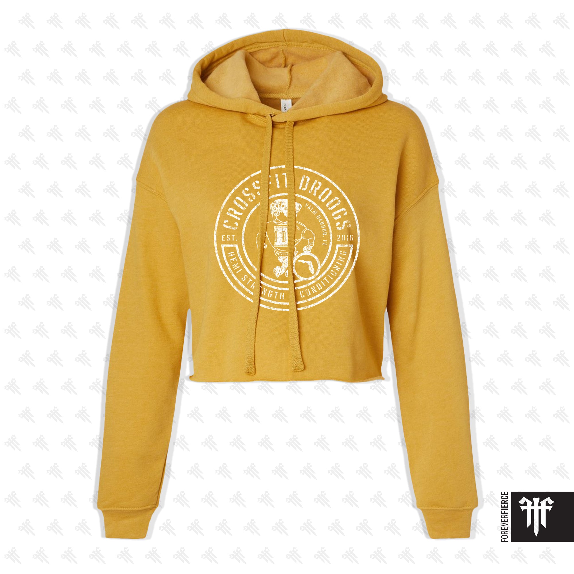 CrossFit Droogs October 2025 Womens Crop Pullover