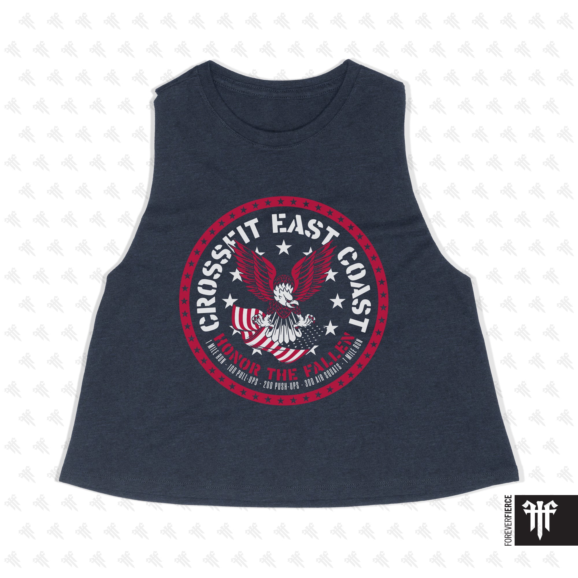 CrossFit East Coast April 2026 Womens Crop Tank