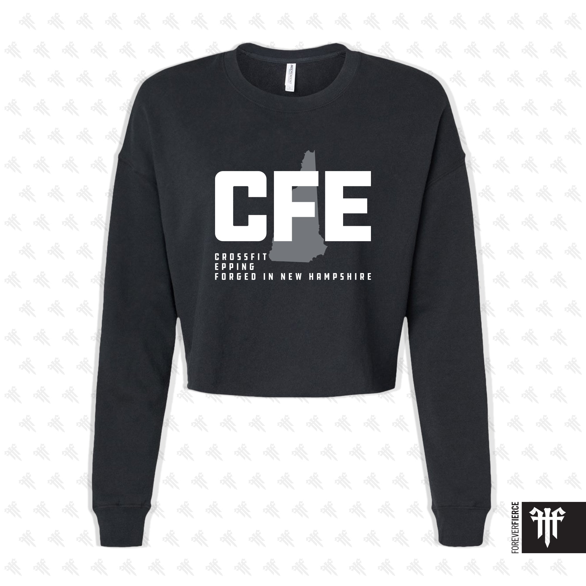 CrossFit Epping February 2026 Womens Crop Crewneck