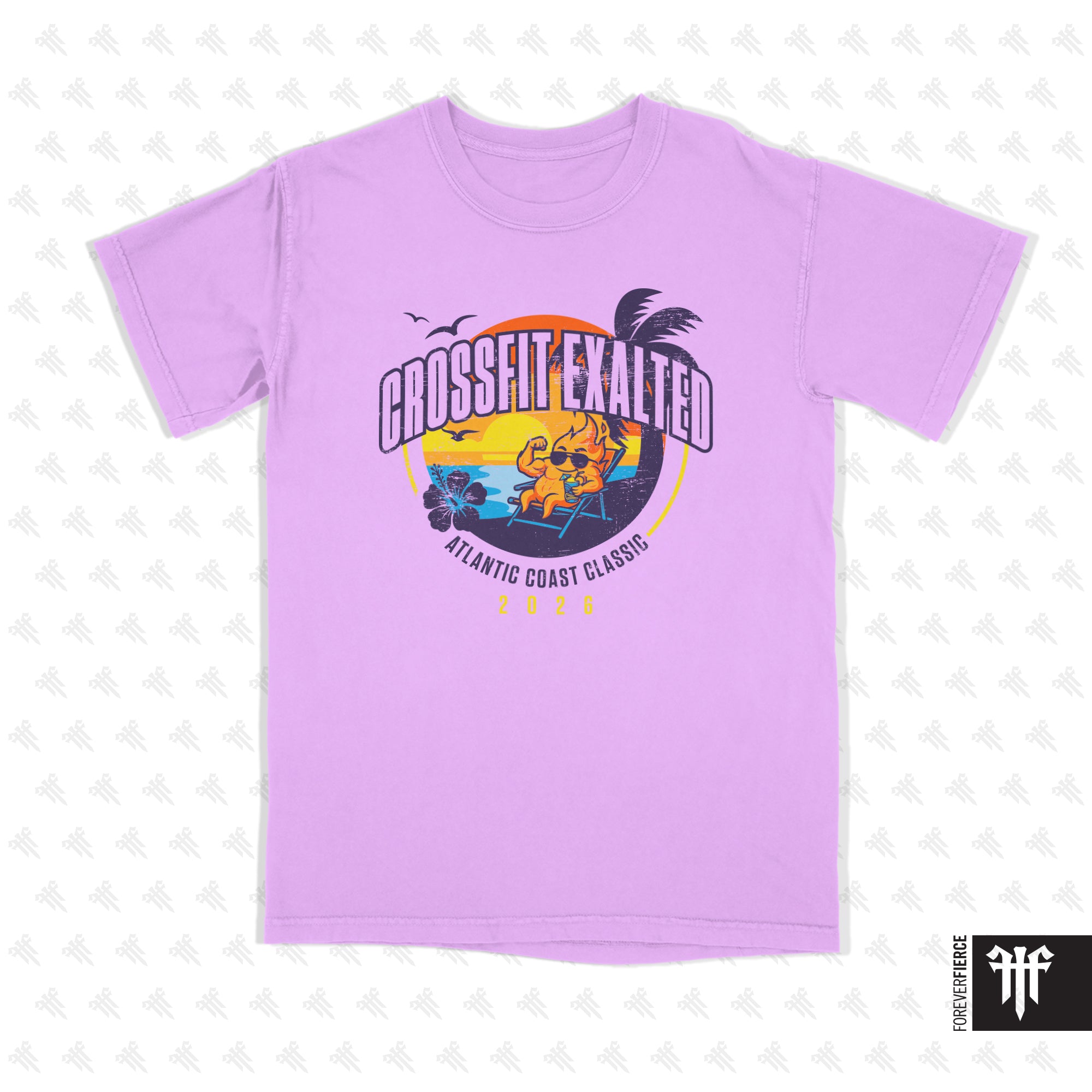 CrossFit Exalted April 2026 ACC Comfort Colors Tee