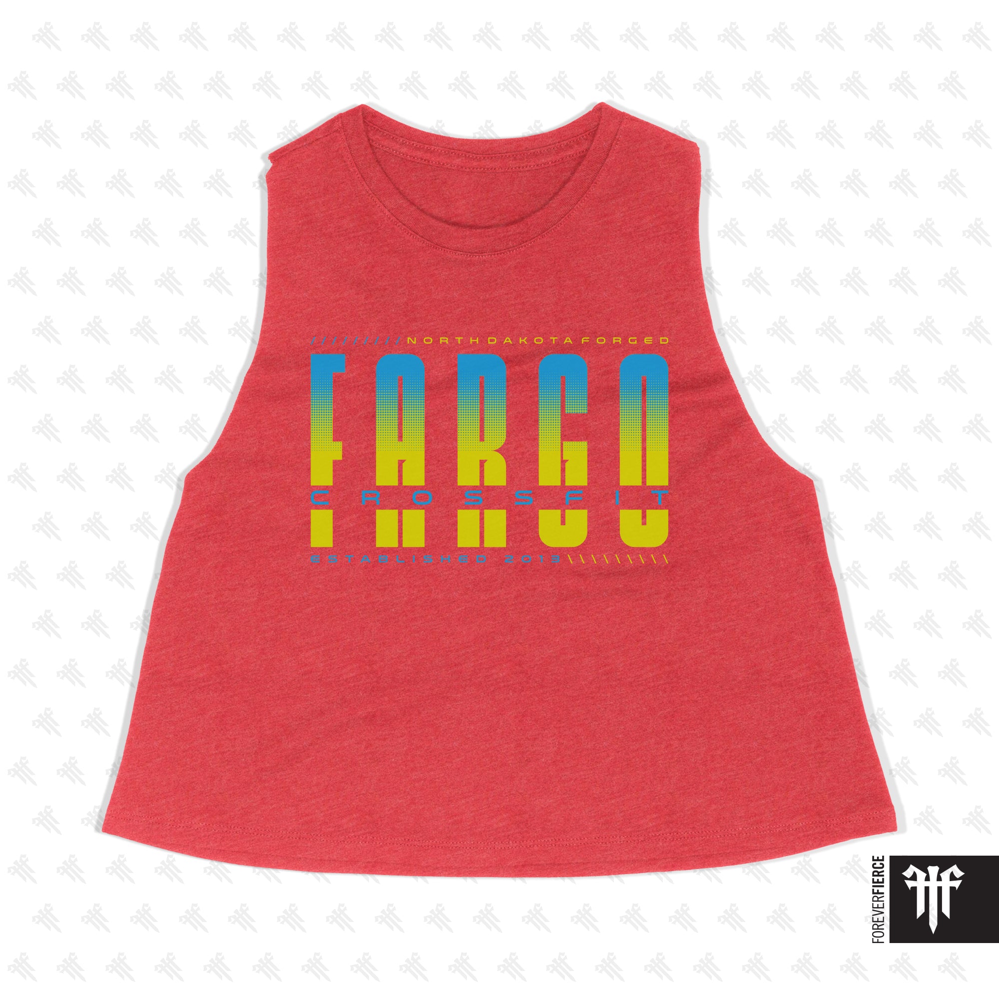 CrossFit Fargo June 2026 Womens Crop Tank