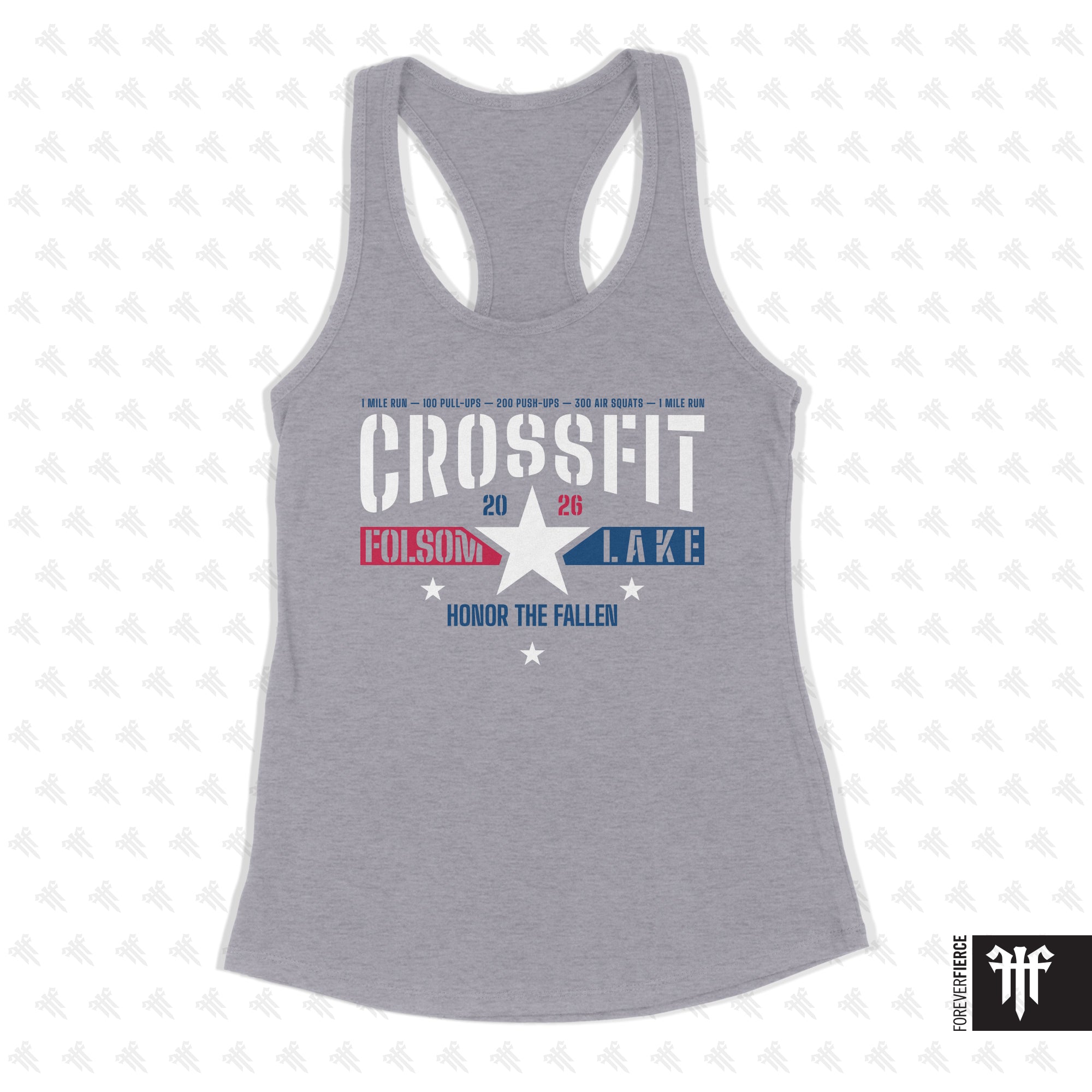 CrossFit Folsom Lake April 2026 Womens Racerback