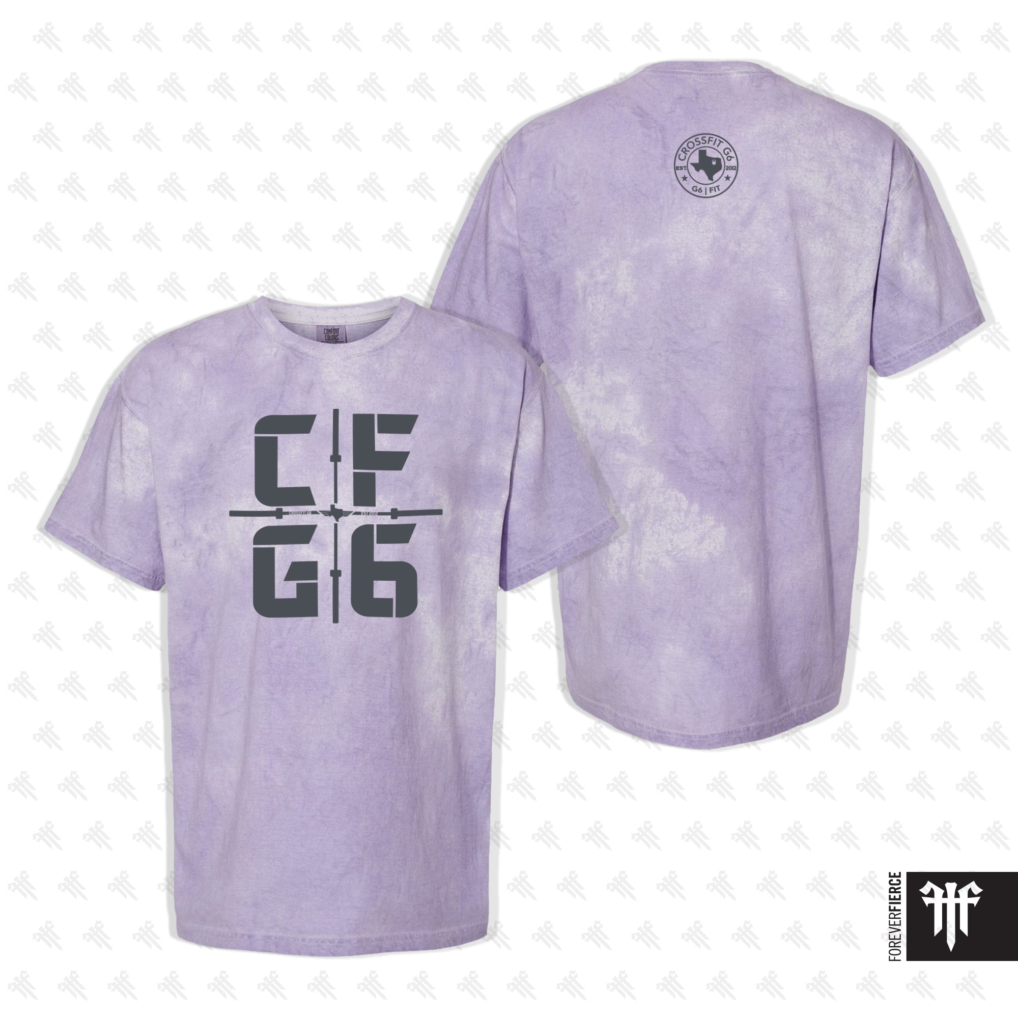 CrossFit G6 October 2025 Colorblast Tee