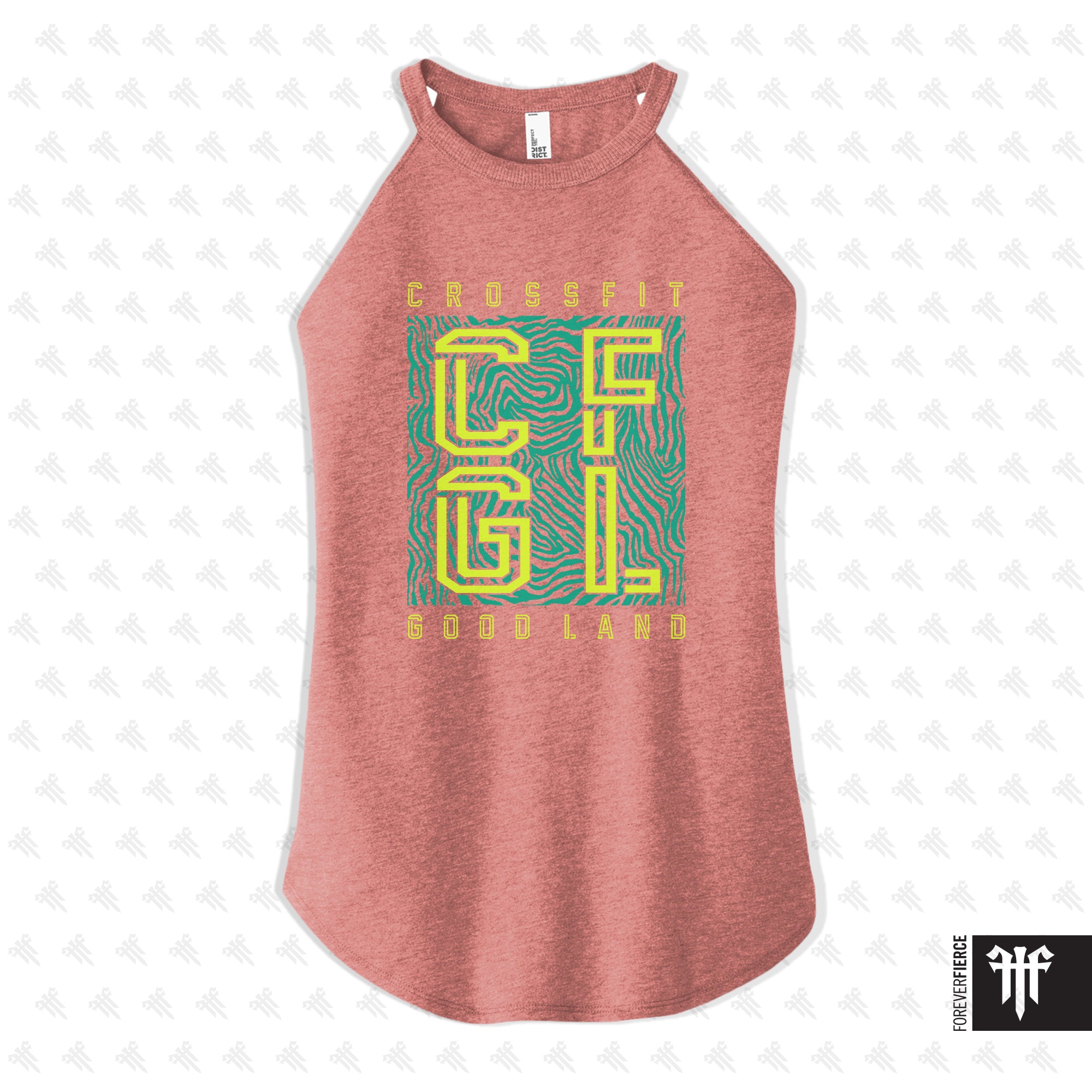 CrossFit Good Land Summer 2025 Womens Rocker Tank