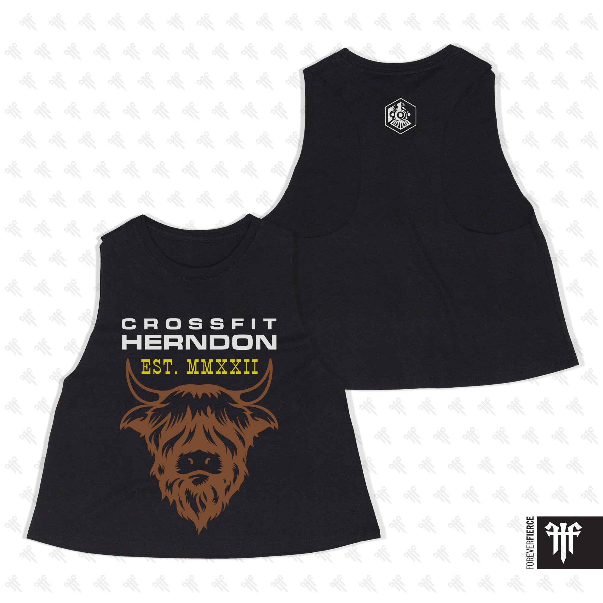 CrossFit Herndon April 2026 Womens Crop Tank