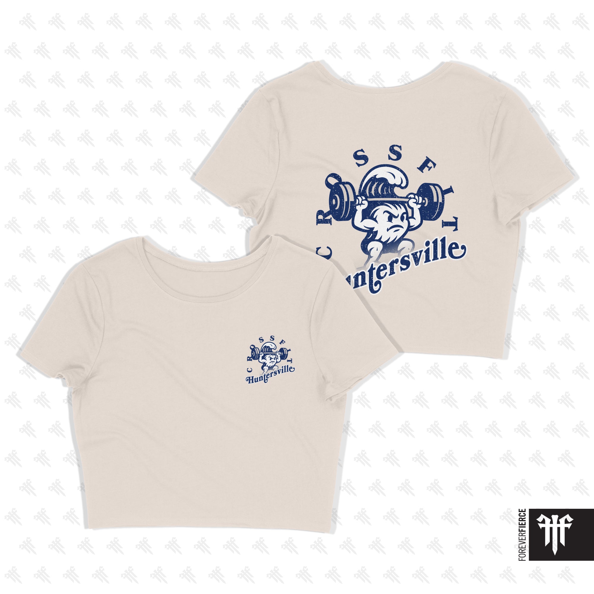 CrossFit Huntersville July 2025 Womens Crop Tee