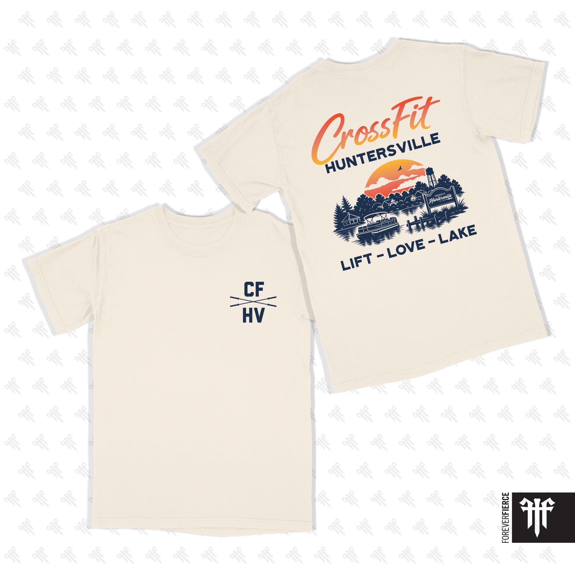 CrossFit Huntersville June 2026 Lake Comfort Colors Tee