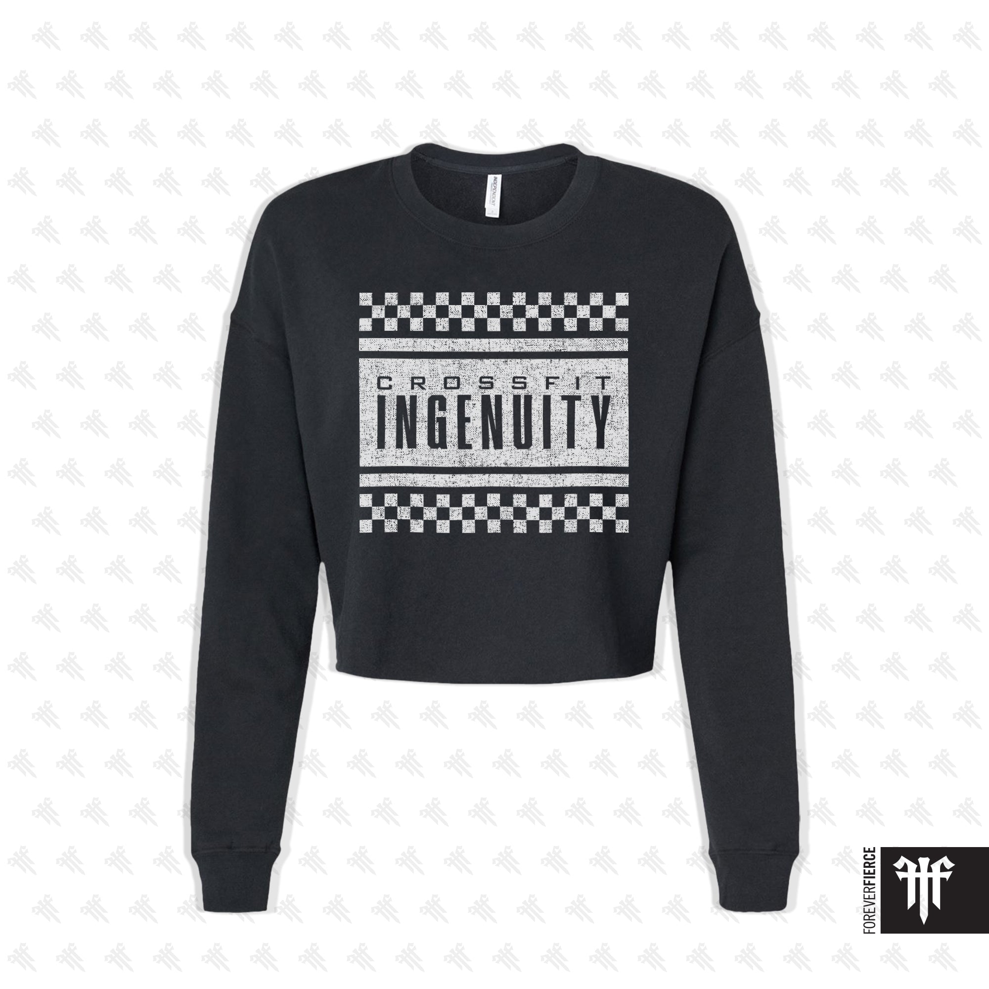 CrossFit Ingenuity June 2025 Womens Crop Crewneck