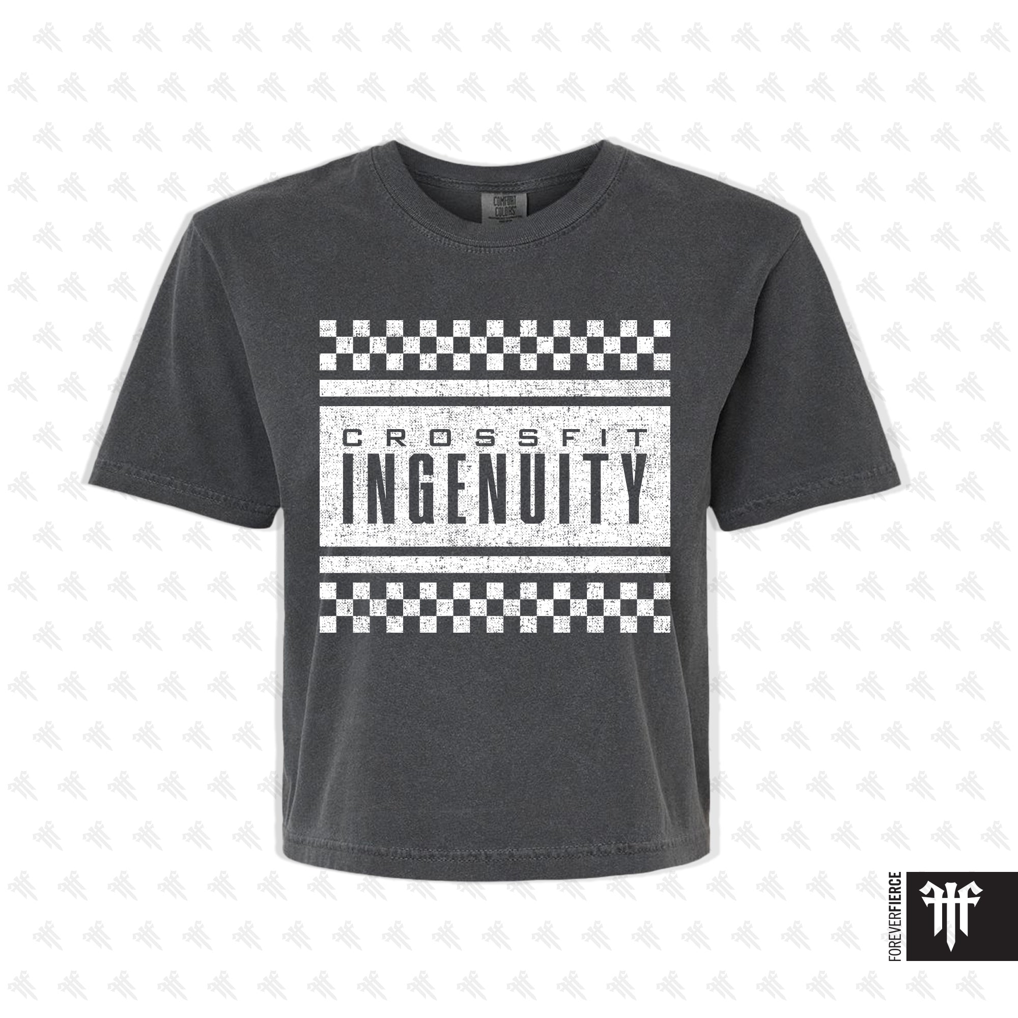 CrossFit Ingenuity June 2025 Comfort Colors Crop Tee