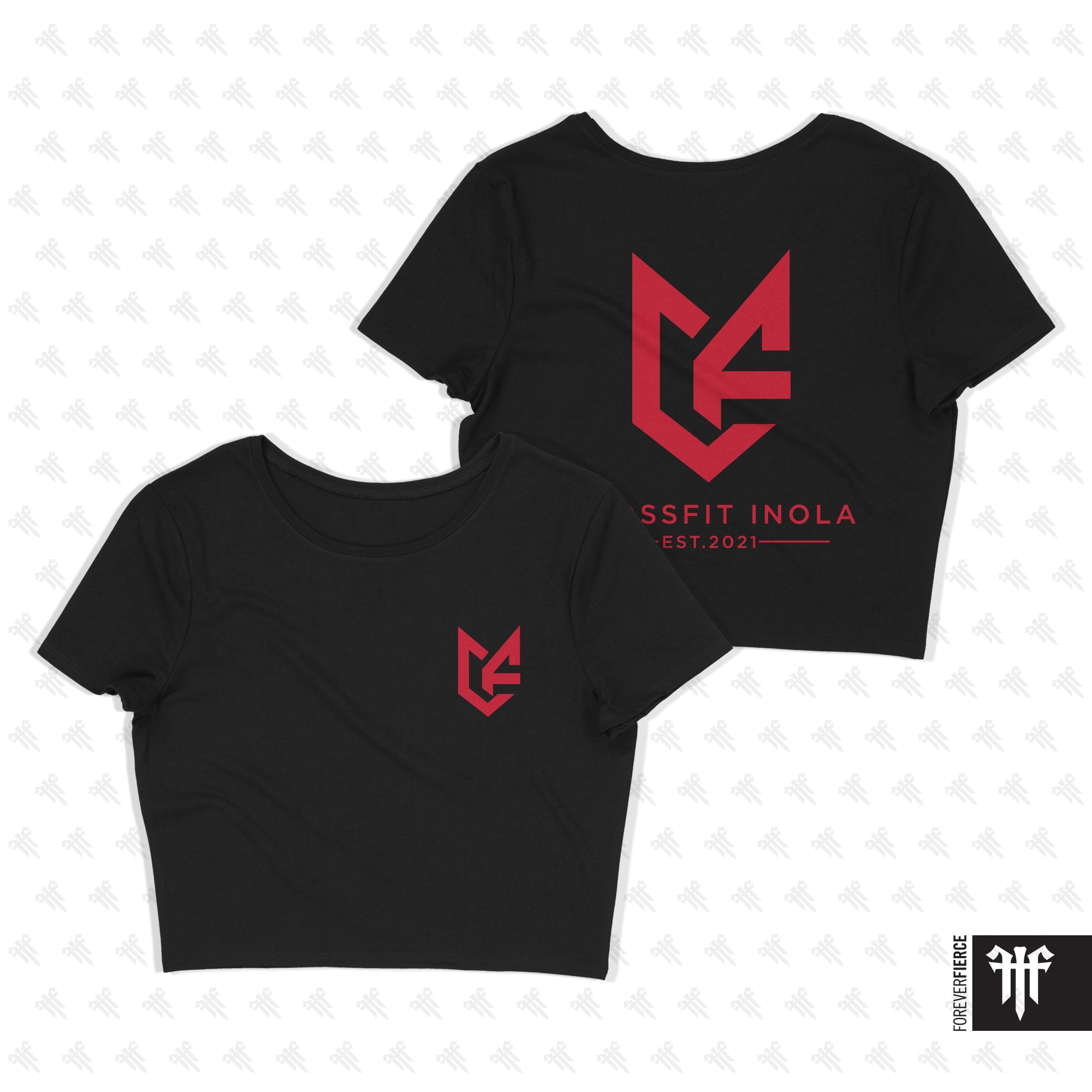 CrossFit Inola June 2026 Womens Crop Tee