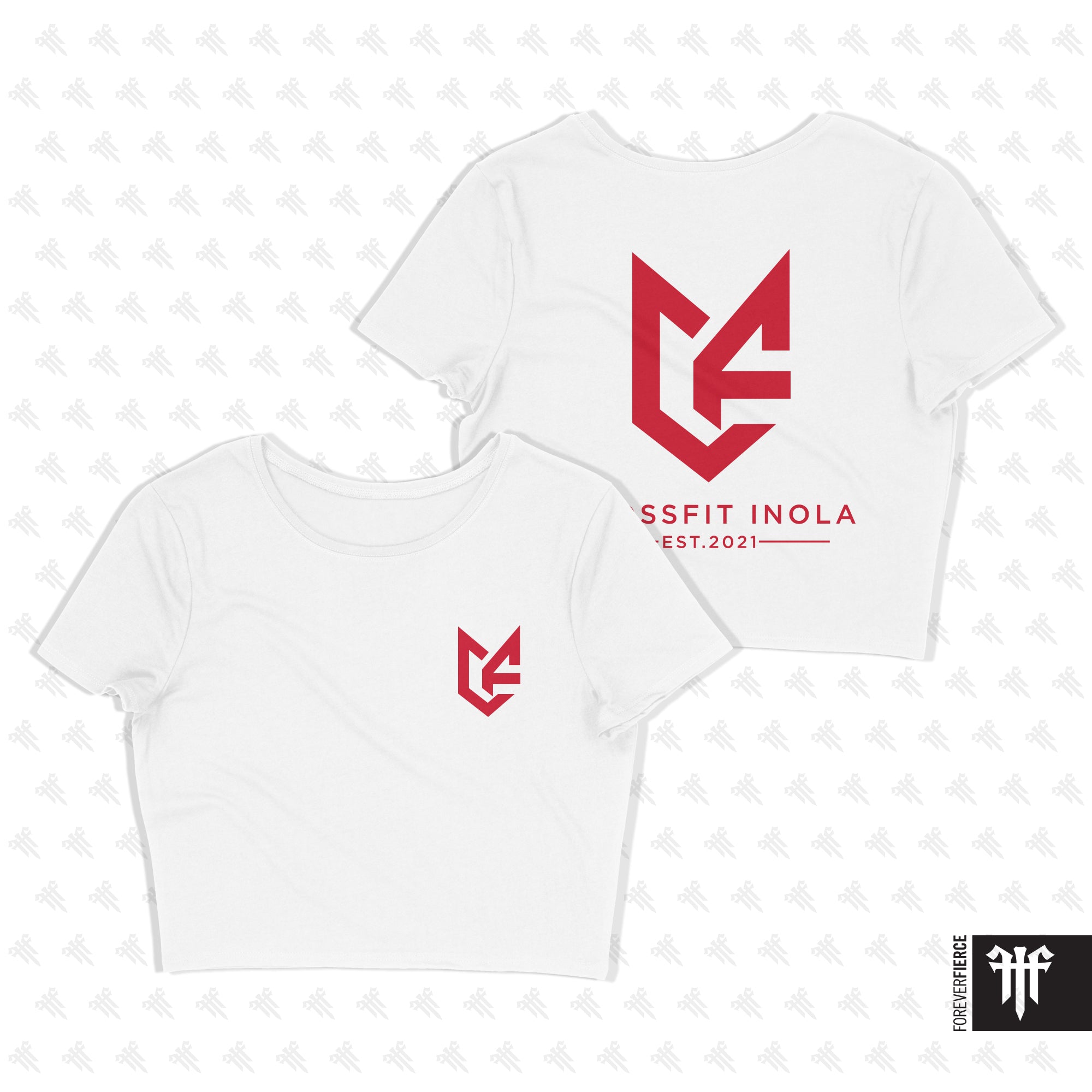 CrossFit Inola June 2026 Womens Crop Tee