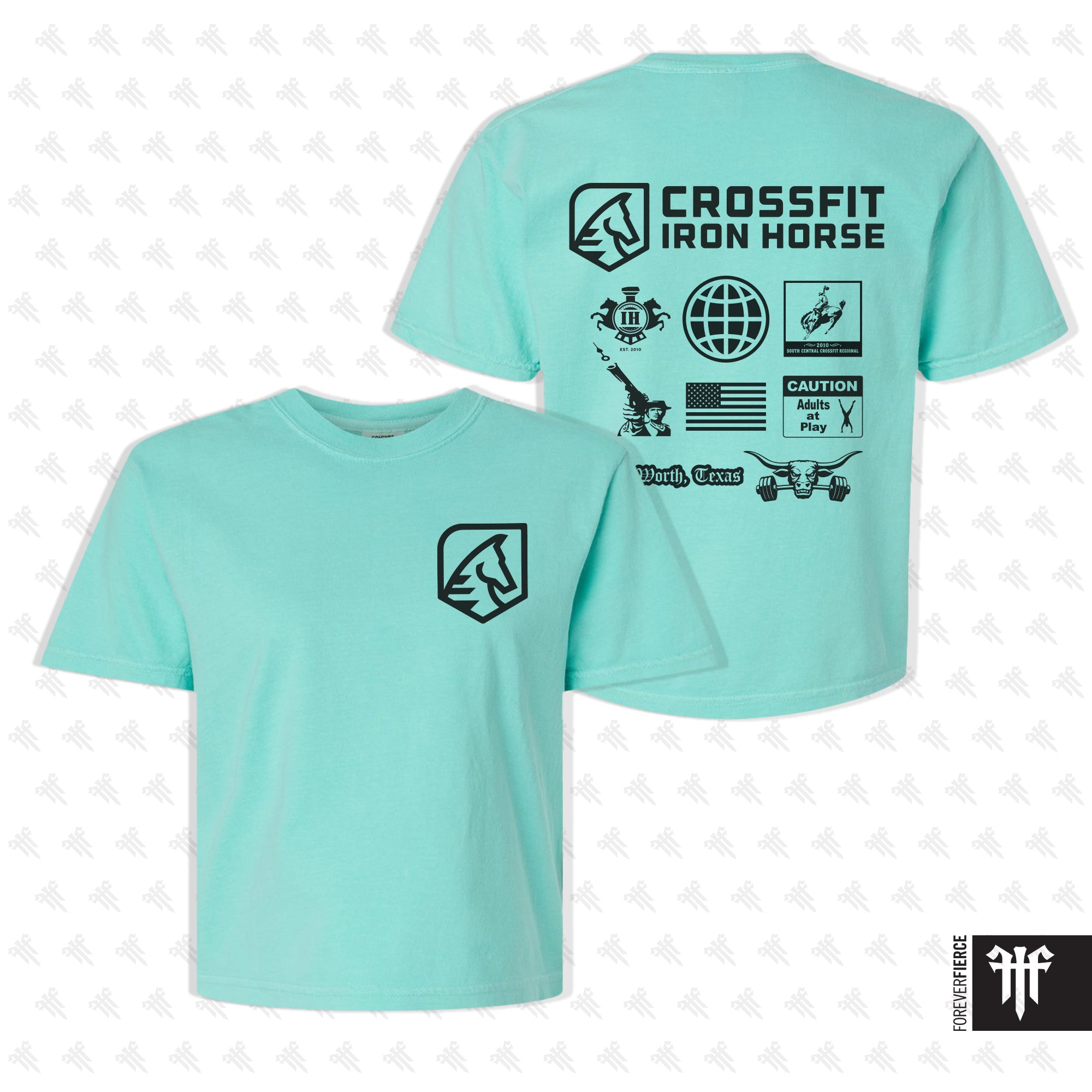 CrossFit Iron Horse May 2026 Womens Boxy Tee