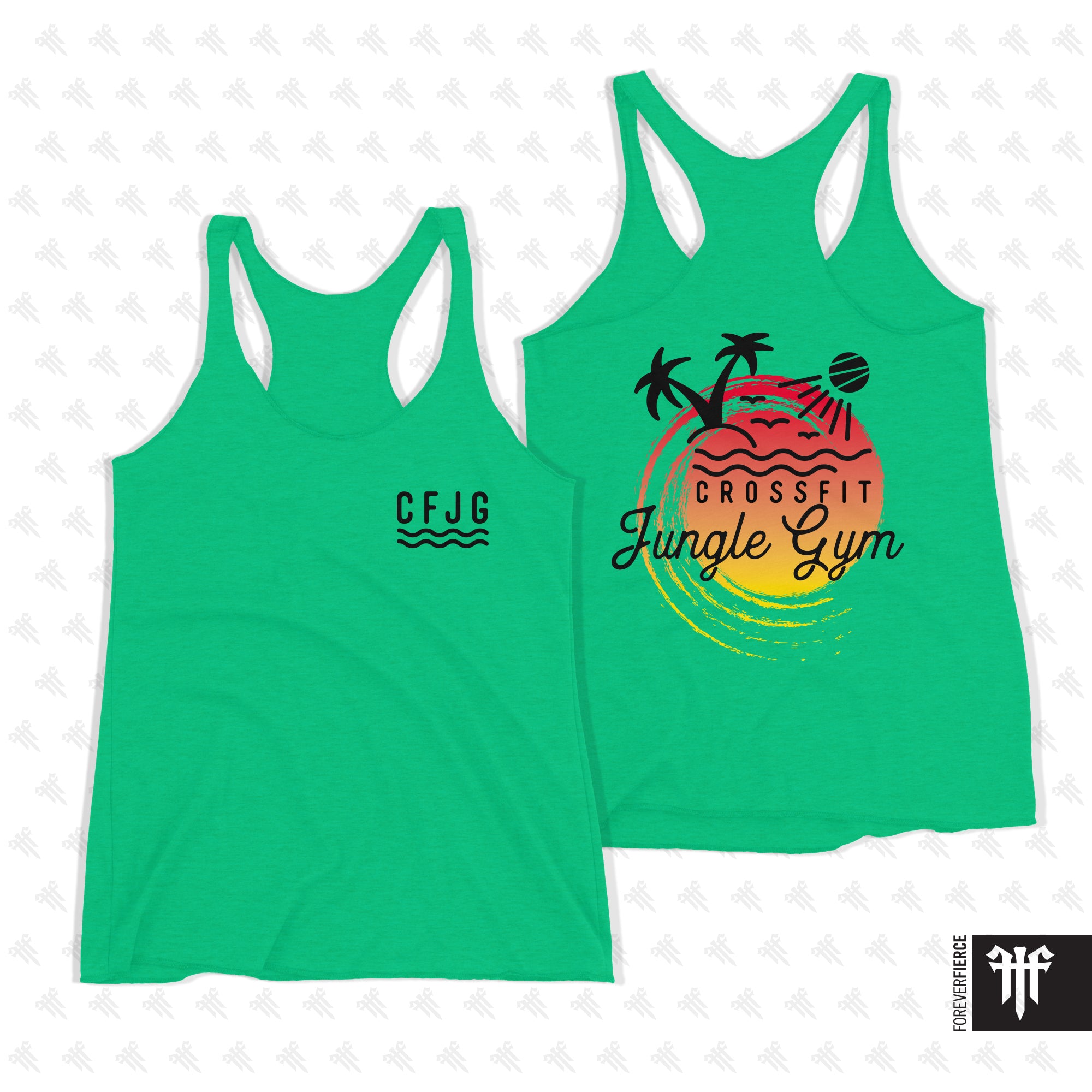 CrossFit Jungle Gym June 2025 Womens Racerback