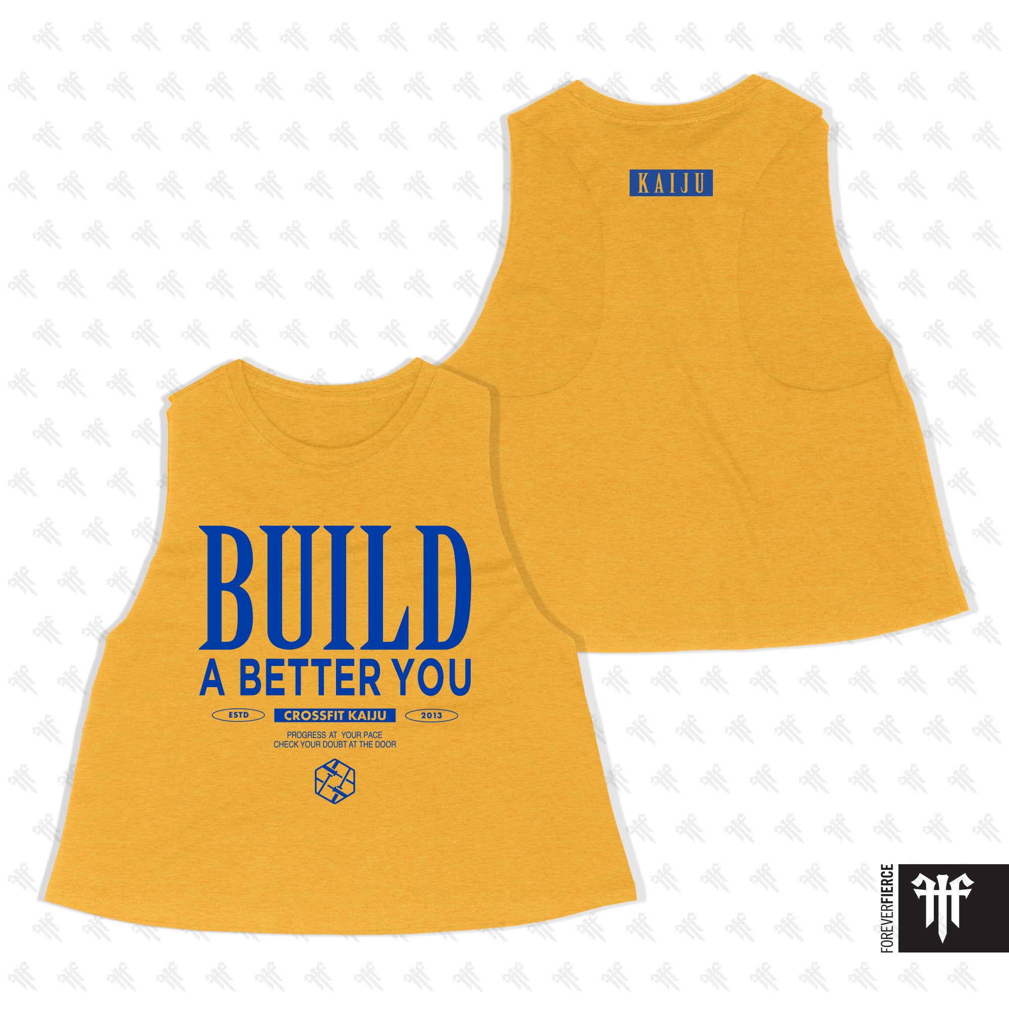 CrossFit Kaiju June 2025 Womens Crop Tank