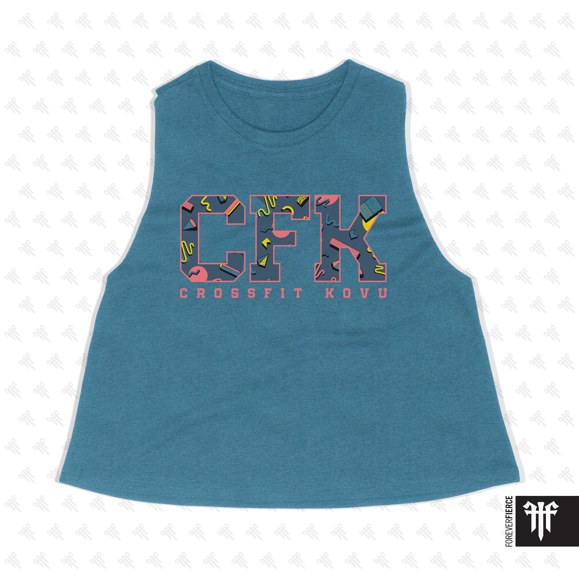 CrossFit Kovu June 2026 Womens Crop Tank