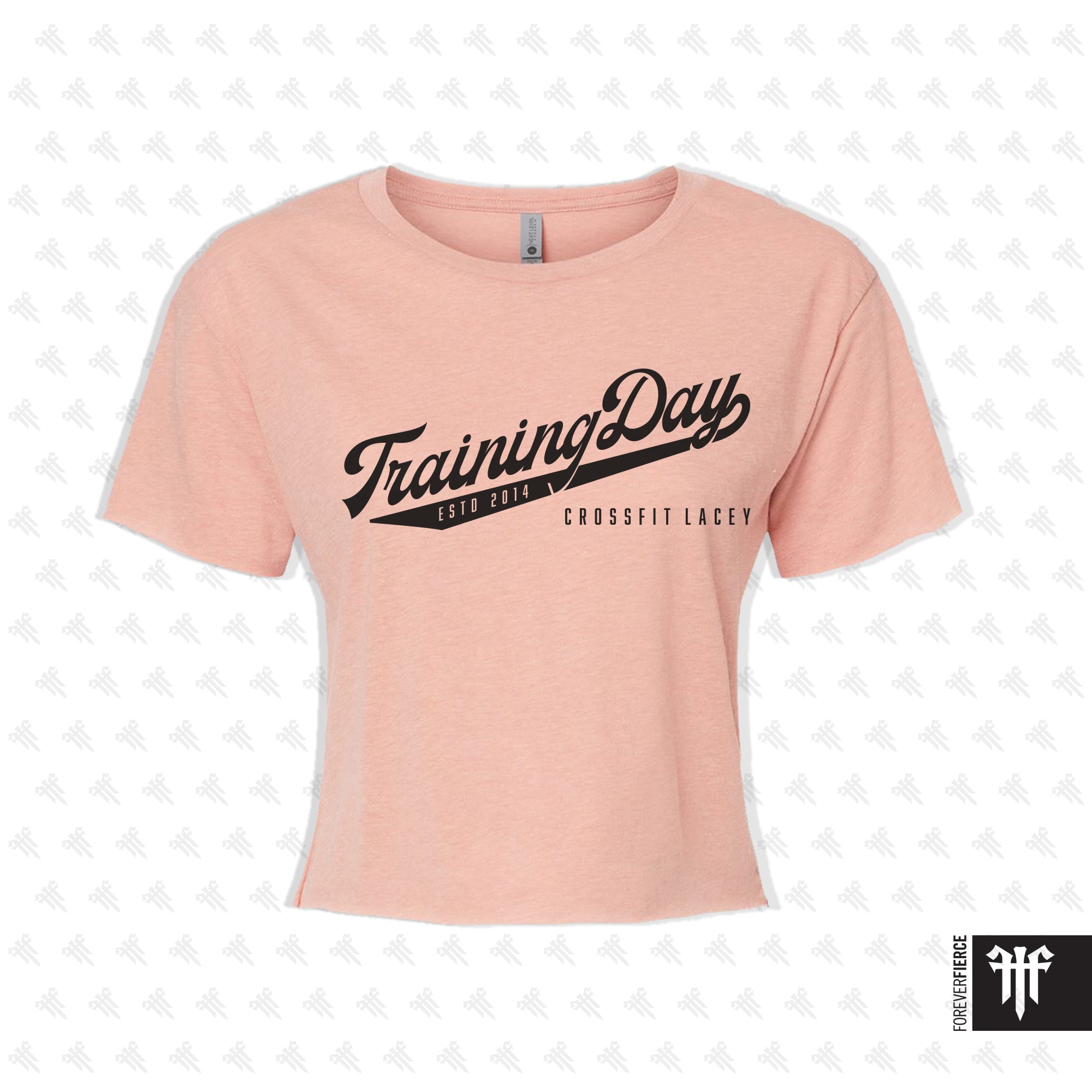 CrossFit Lacey March 2026 Womens Crop Tee