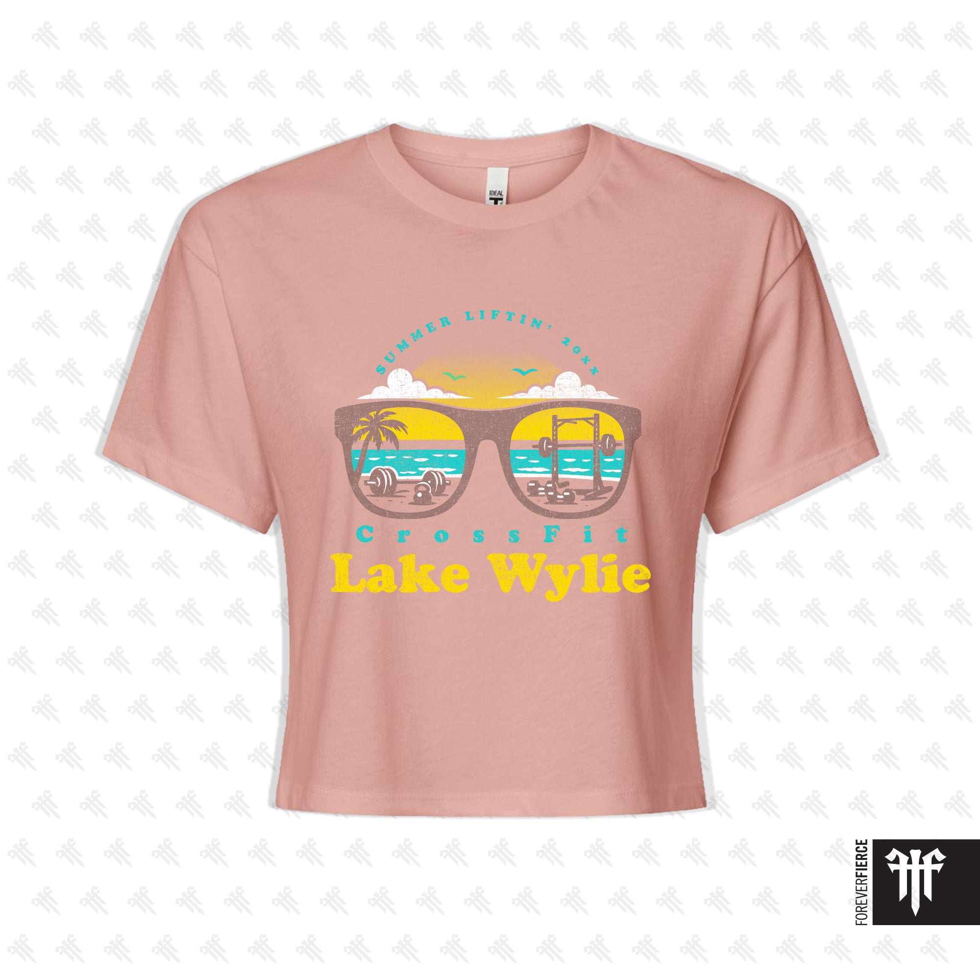 CrossFit Lake Wylie June 2026 Womens Crop Tee