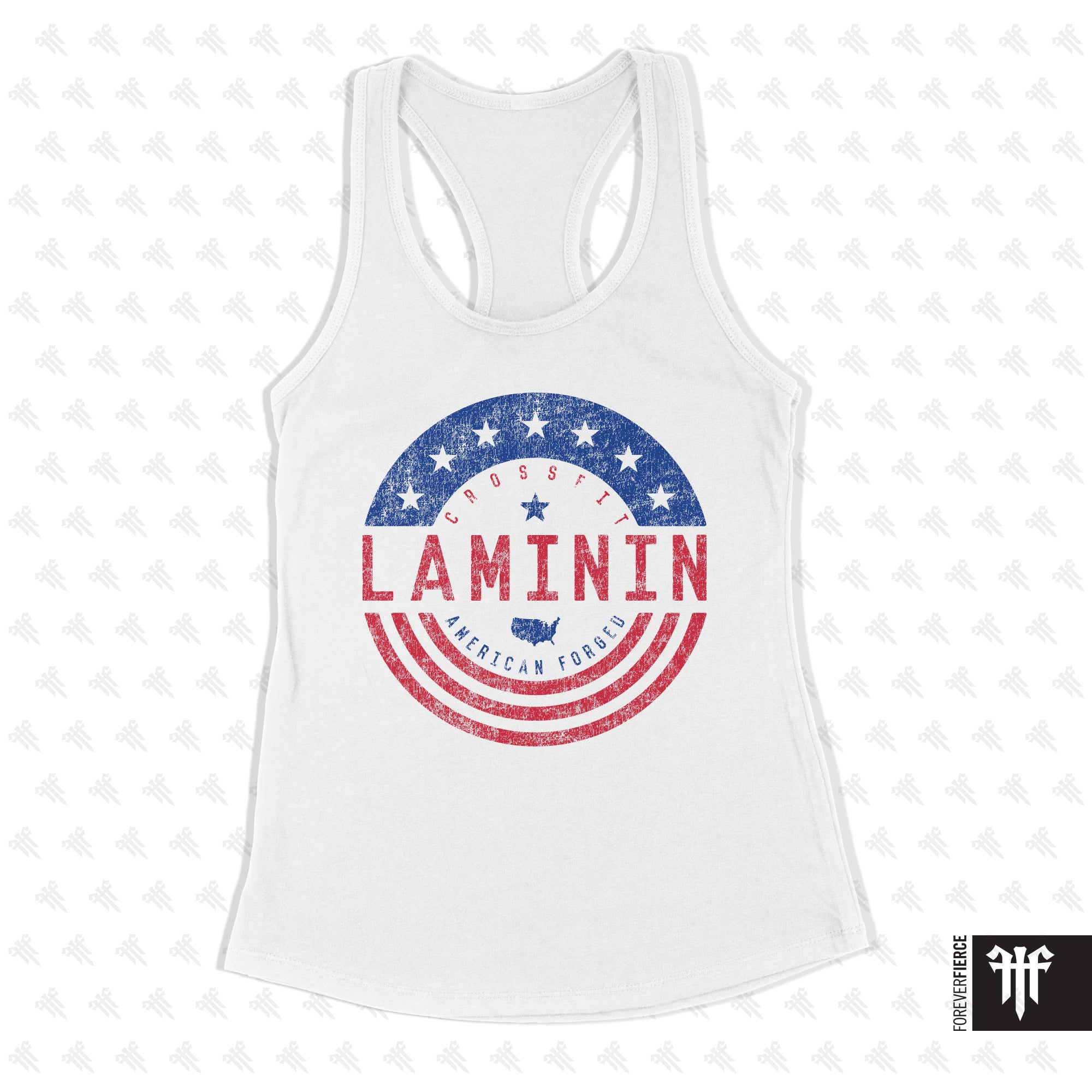 CrossFit Laminin April 2026 Womens Racerback
