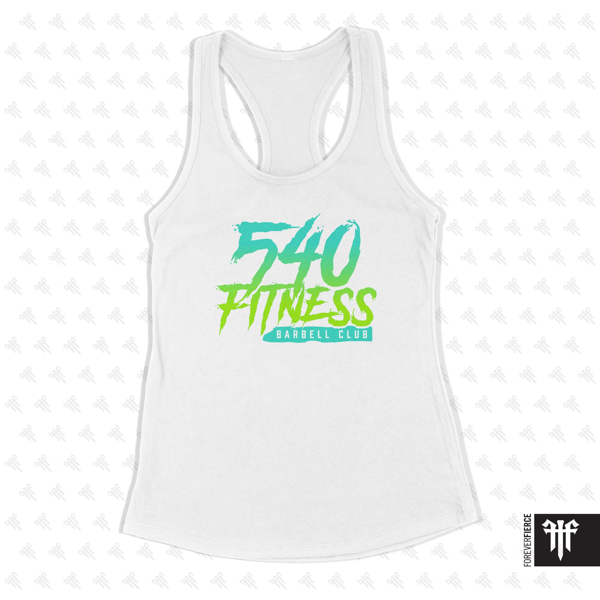 540 Barbell Club July 2025 Womens Racerback